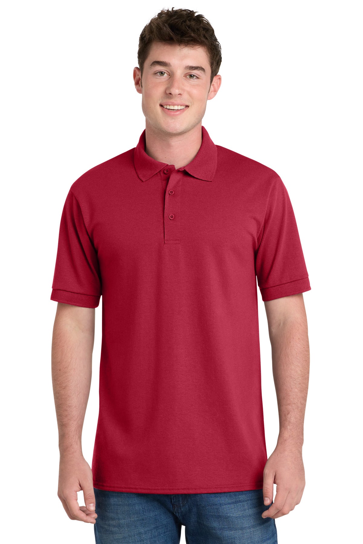 Port & Co ™  Tall Core Blend Jersey Knit Polo. KP55T