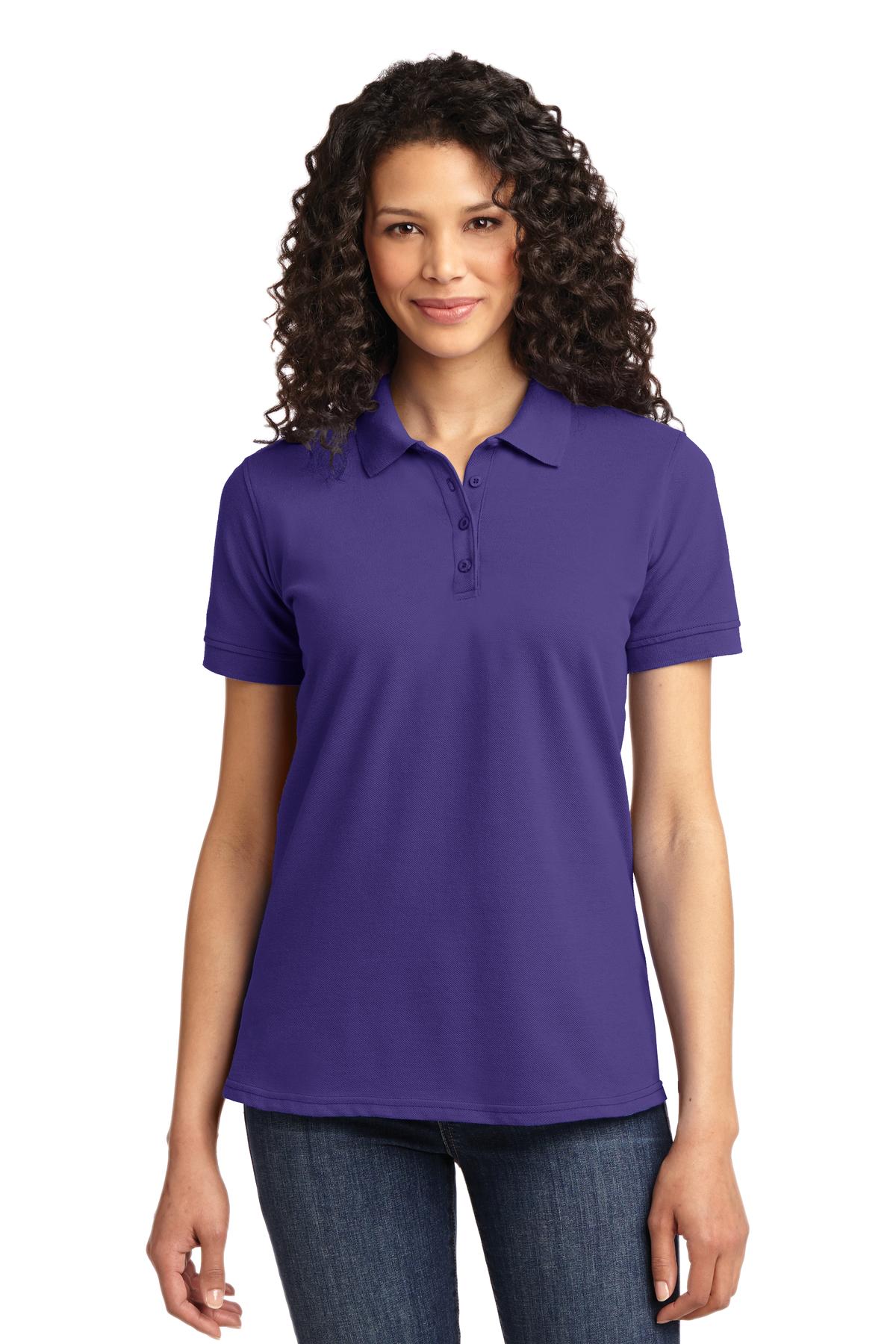 Port & Co ™  Women's Core Blend Pique Polo. LKP155