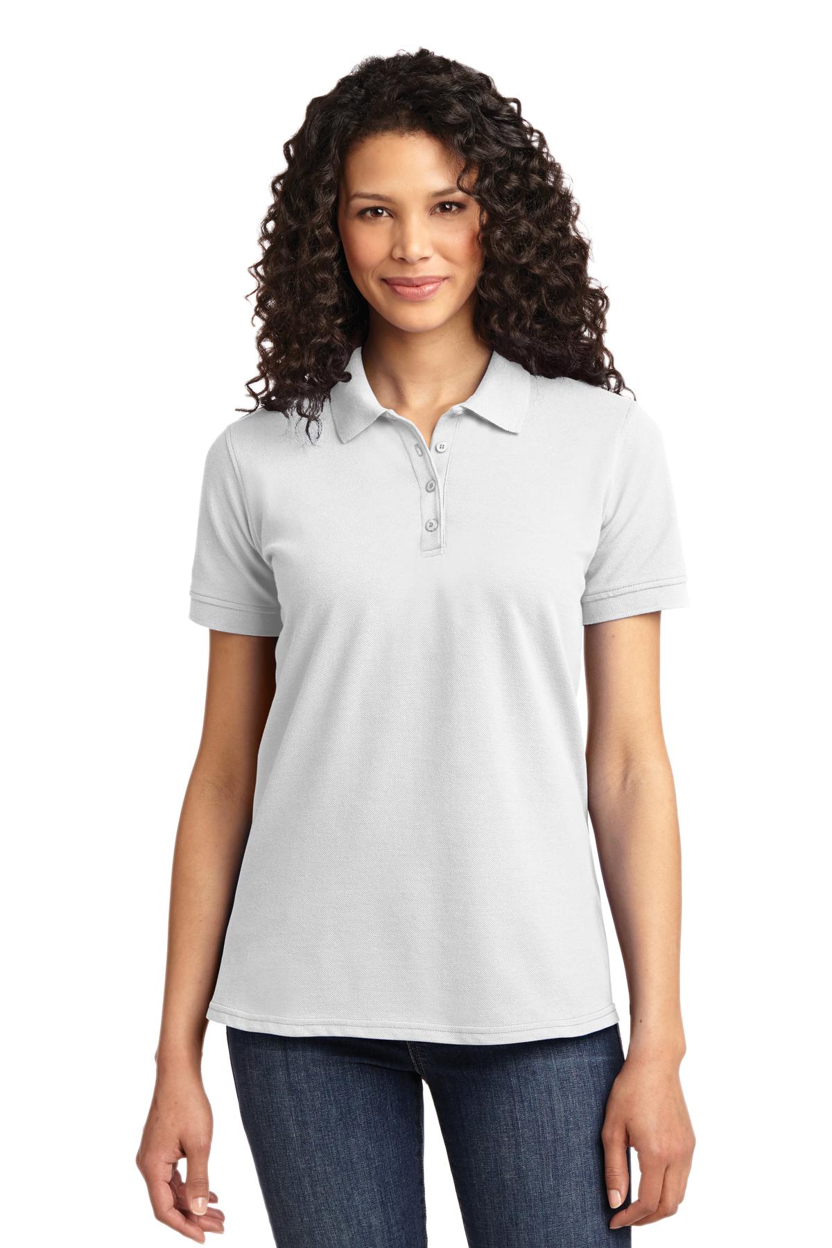 Port & Co ™  Women's Core Blend Pique Polo. LKP155