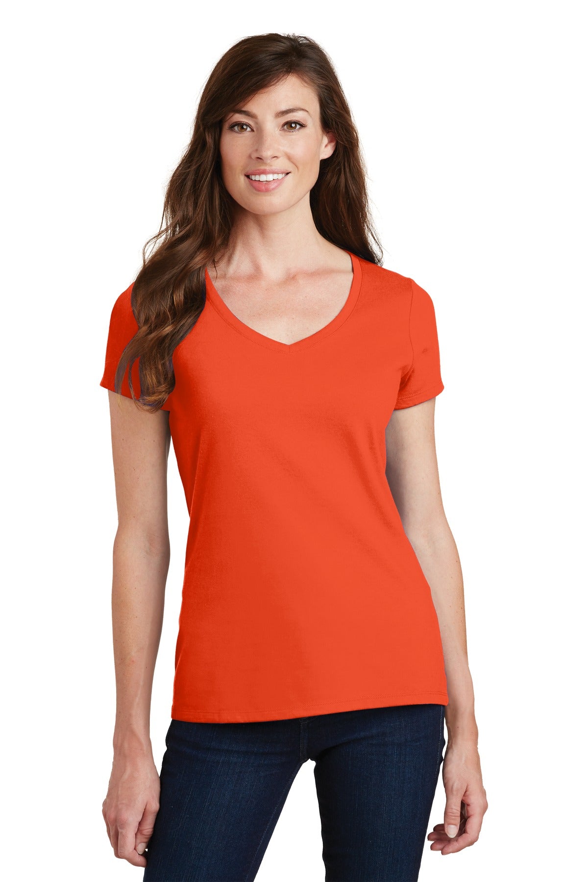 Port & Co ™  Women's Fan Favorite V-Neck Tee. LPC450V