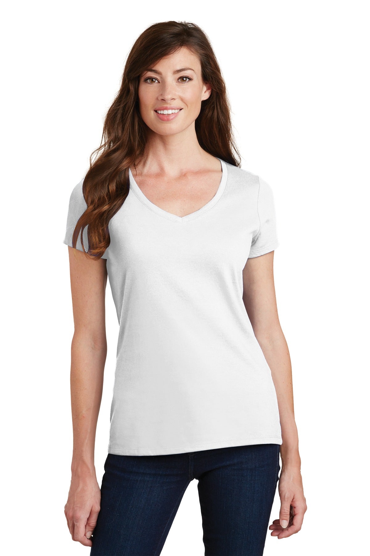Port & Co ™  Women's Fan Favorite V-Neck Tee. LPC450V