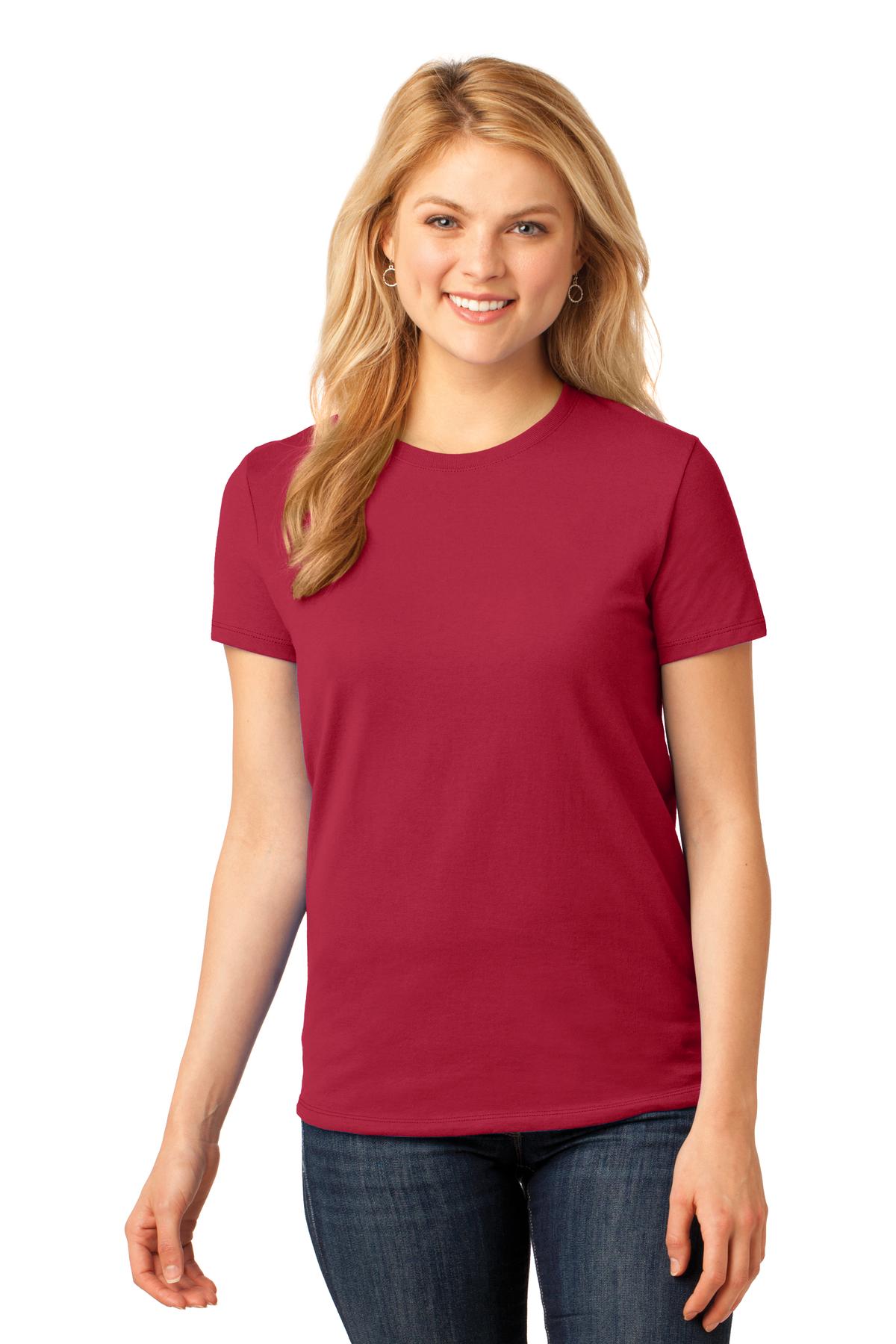 Port & Co ™  Women's Core Cotton Tee. LPC54