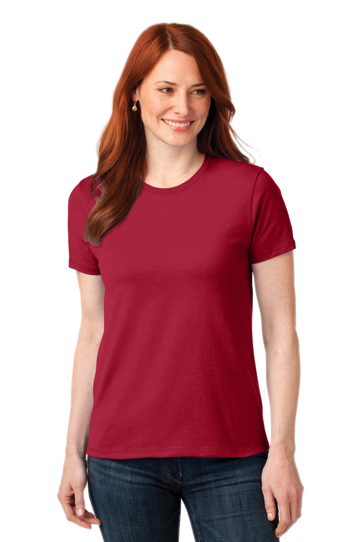 Port & Co ™  Women's Core Blend Tee. LPC55