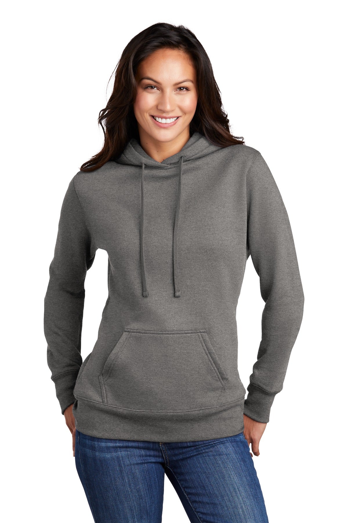 Port & Co ™  Women's Core Fleece Pullover Hooded Sweatshirt LPC78H