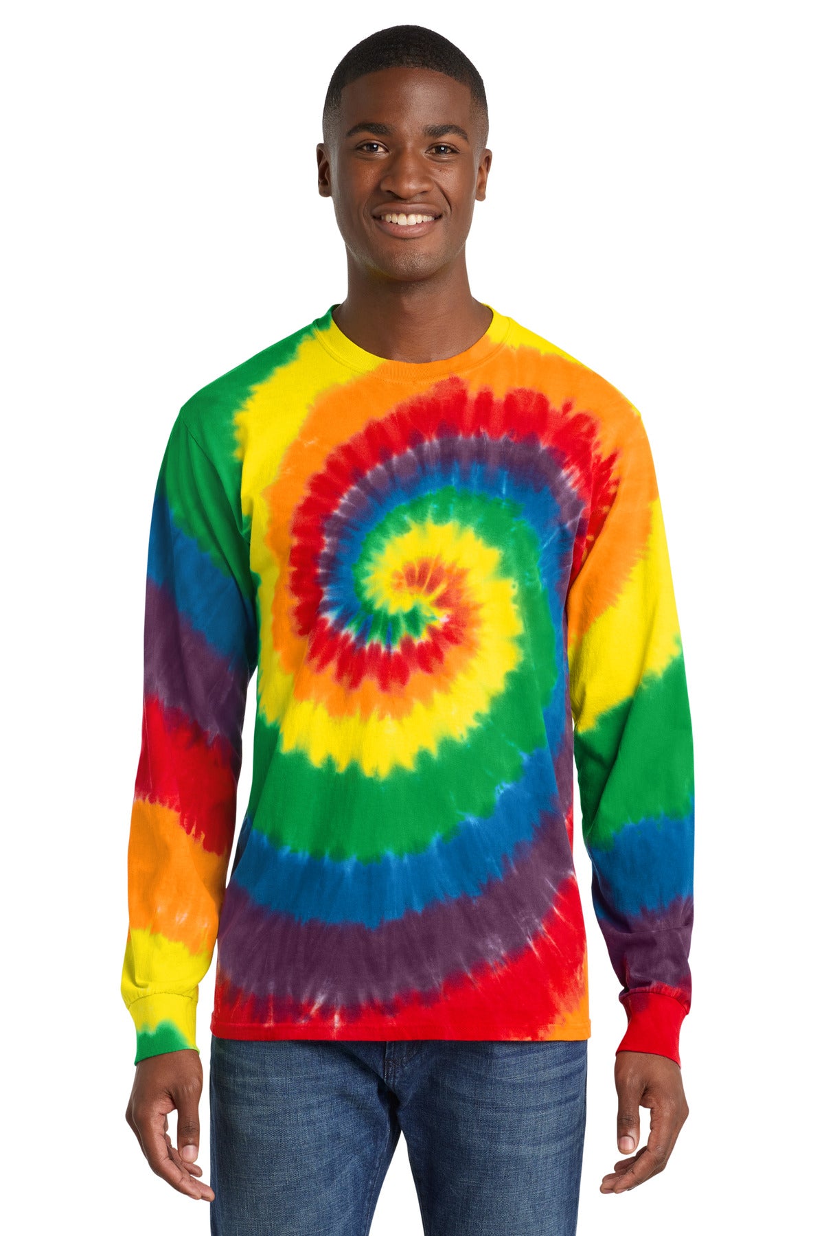 Port & Co ™  Tie-Dye Long Sleeve Tee.  PC147LS