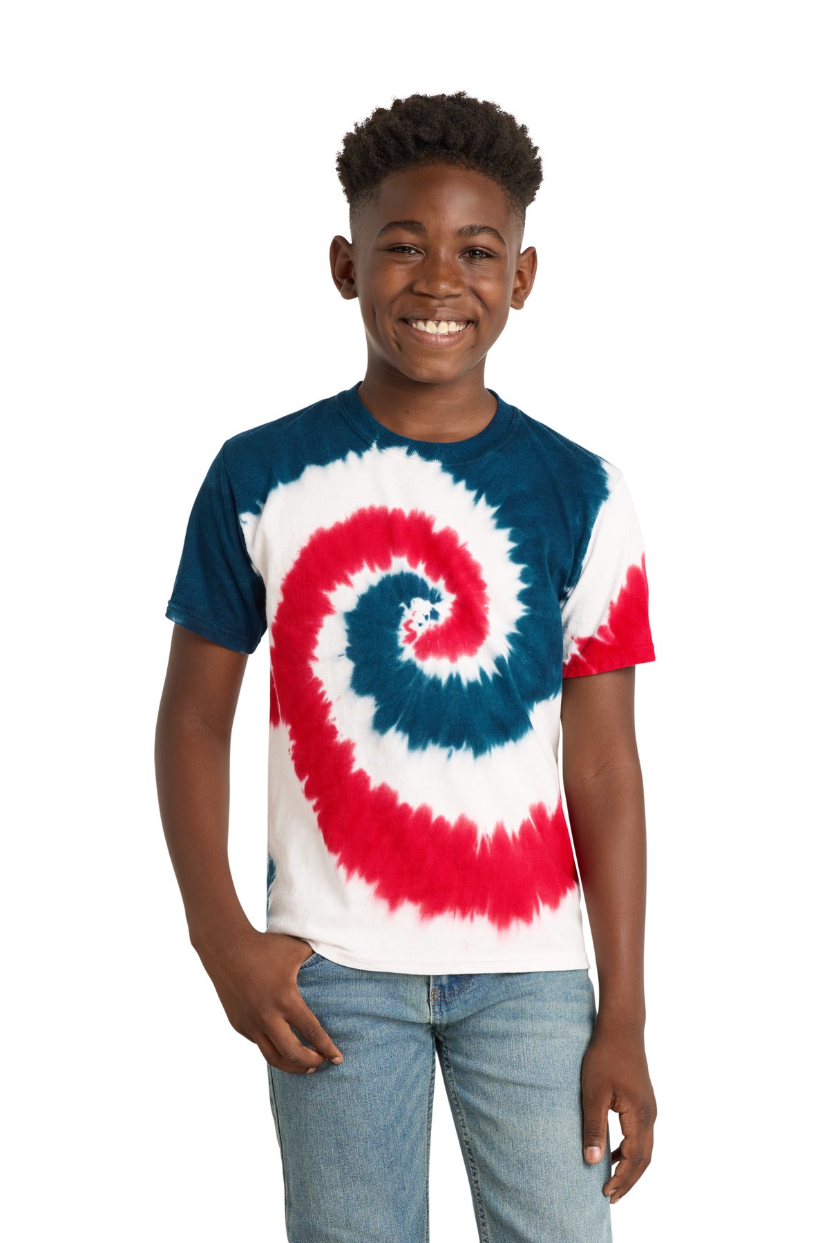 Port & Co ™  Youth Tie-Dye Tee. PC147Y