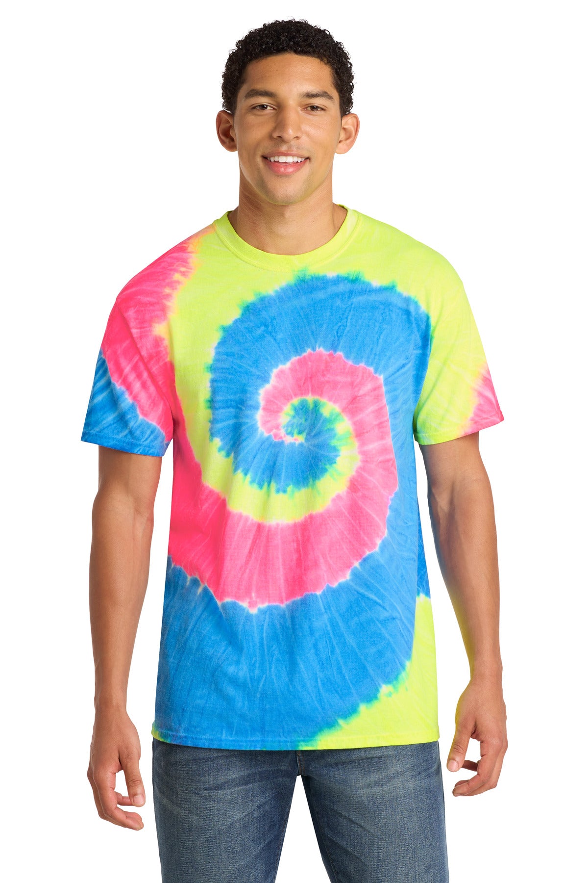 Port & Co ™  Tie-Dye Tee. PC147