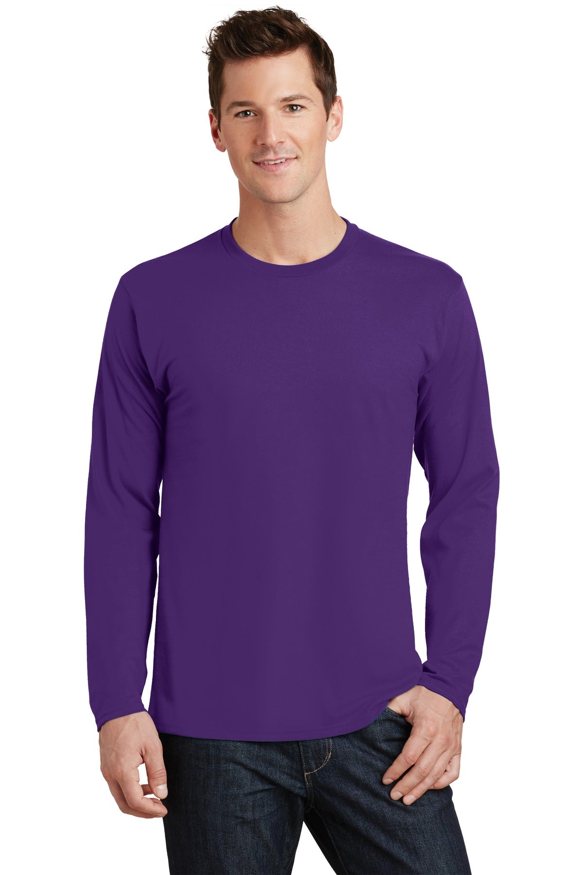 Port & Co ™  Long Sleeve Fan Favorite Tee. PC450LS