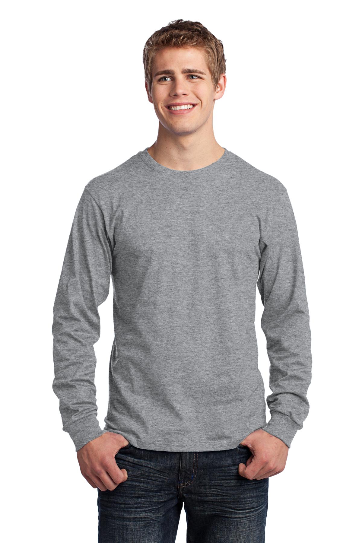 Port & Co ™  Long Sleeve Core Cotton Tee. PC54LS