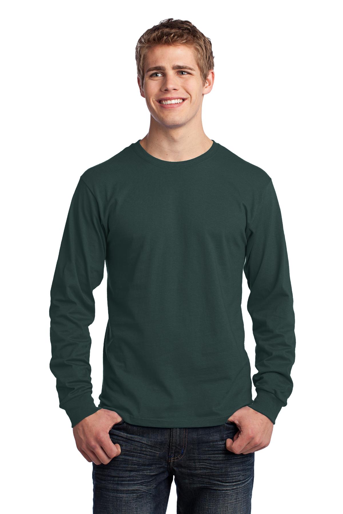 Port & Co ™  Long Sleeve Core Cotton Tee. PC54LS