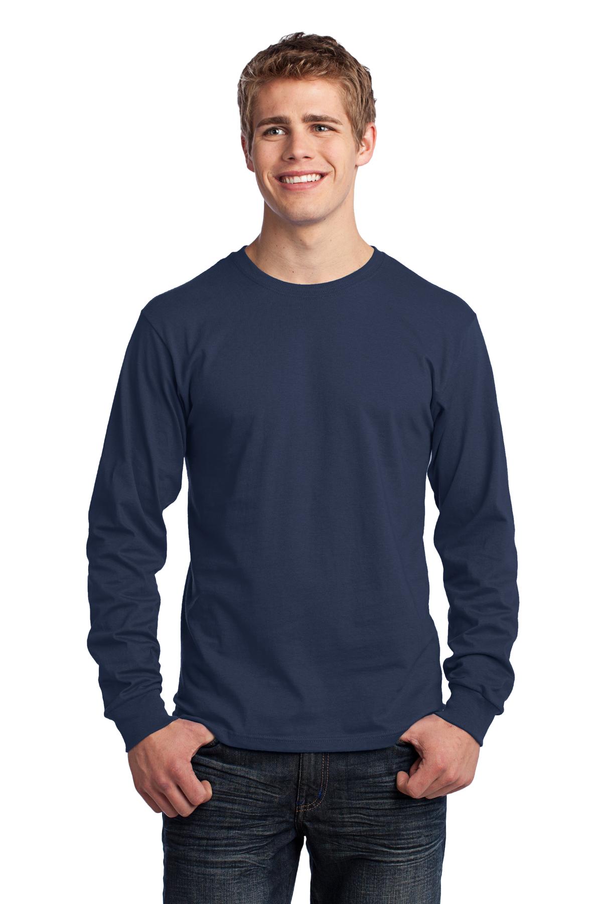 Port & Co ™  Long Sleeve Core Cotton Tee. PC54LS