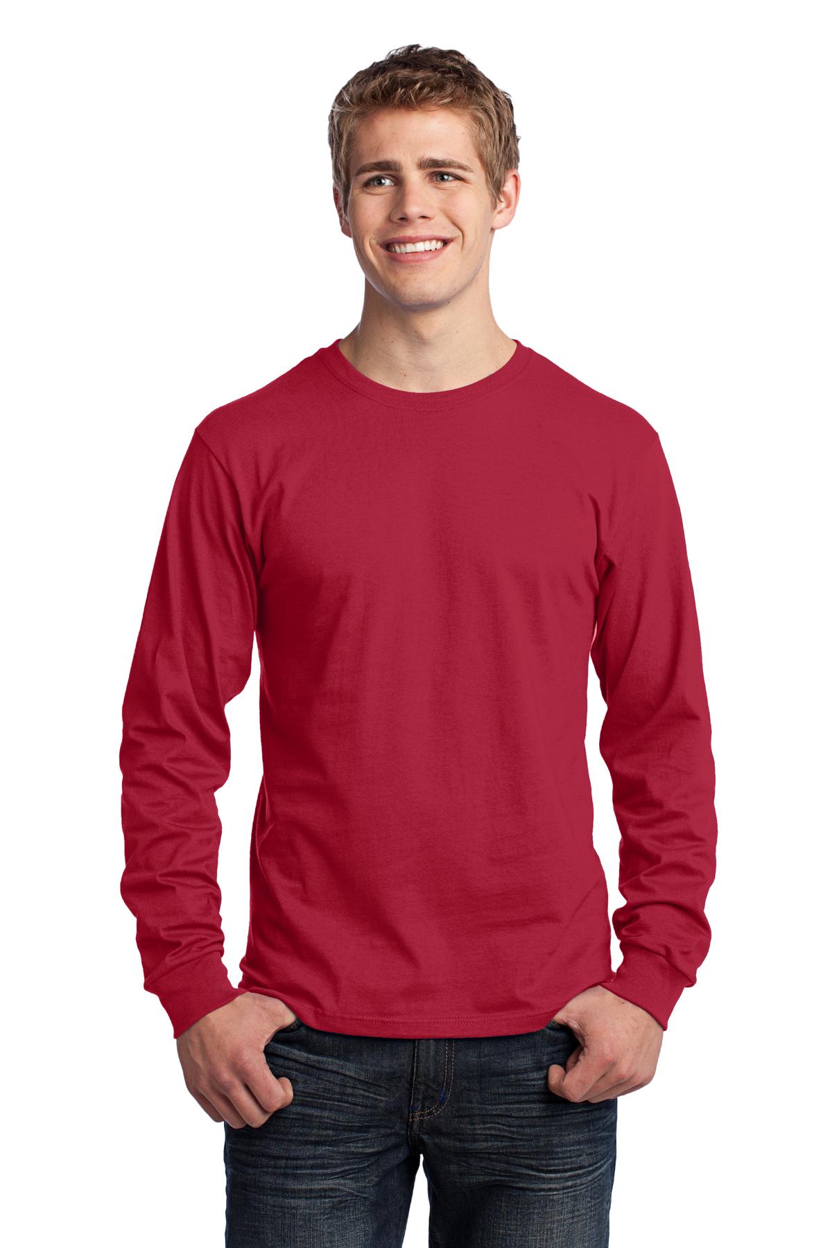 Port & Co ™  Long Sleeve Core Cotton Tee. PC54LS