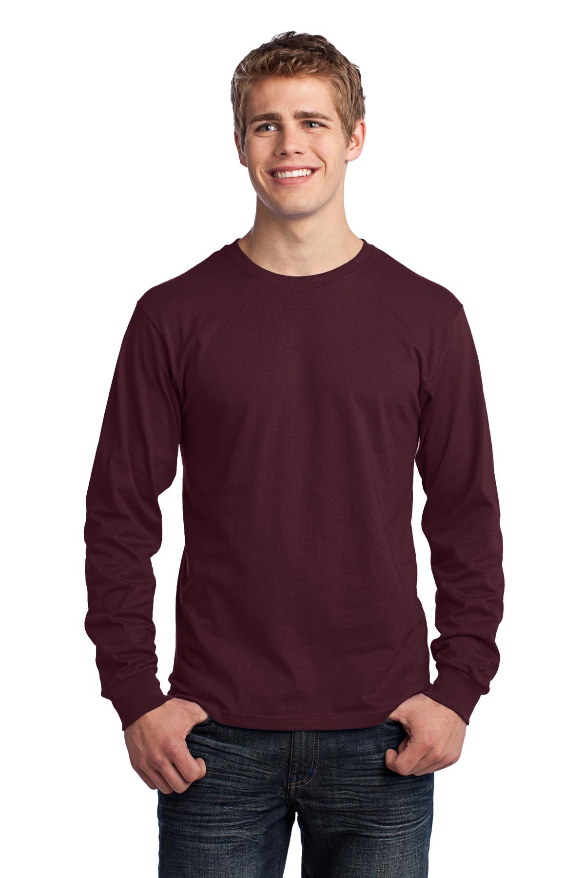 Port & Co ™  Long Sleeve Core Cotton Tee. PC54LS