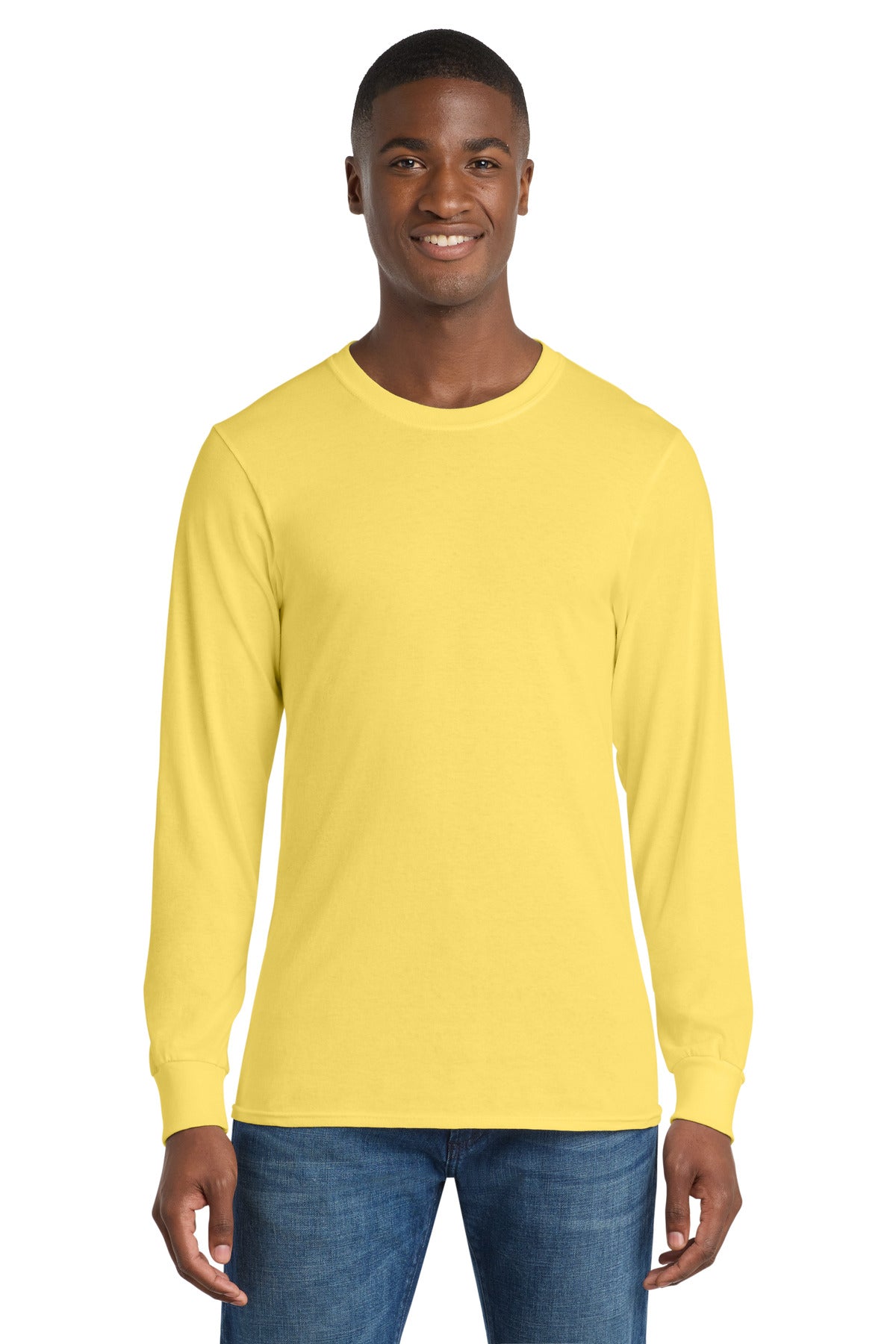Port & Co ™  Long Sleeve Core Cotton Tee. PC54LS