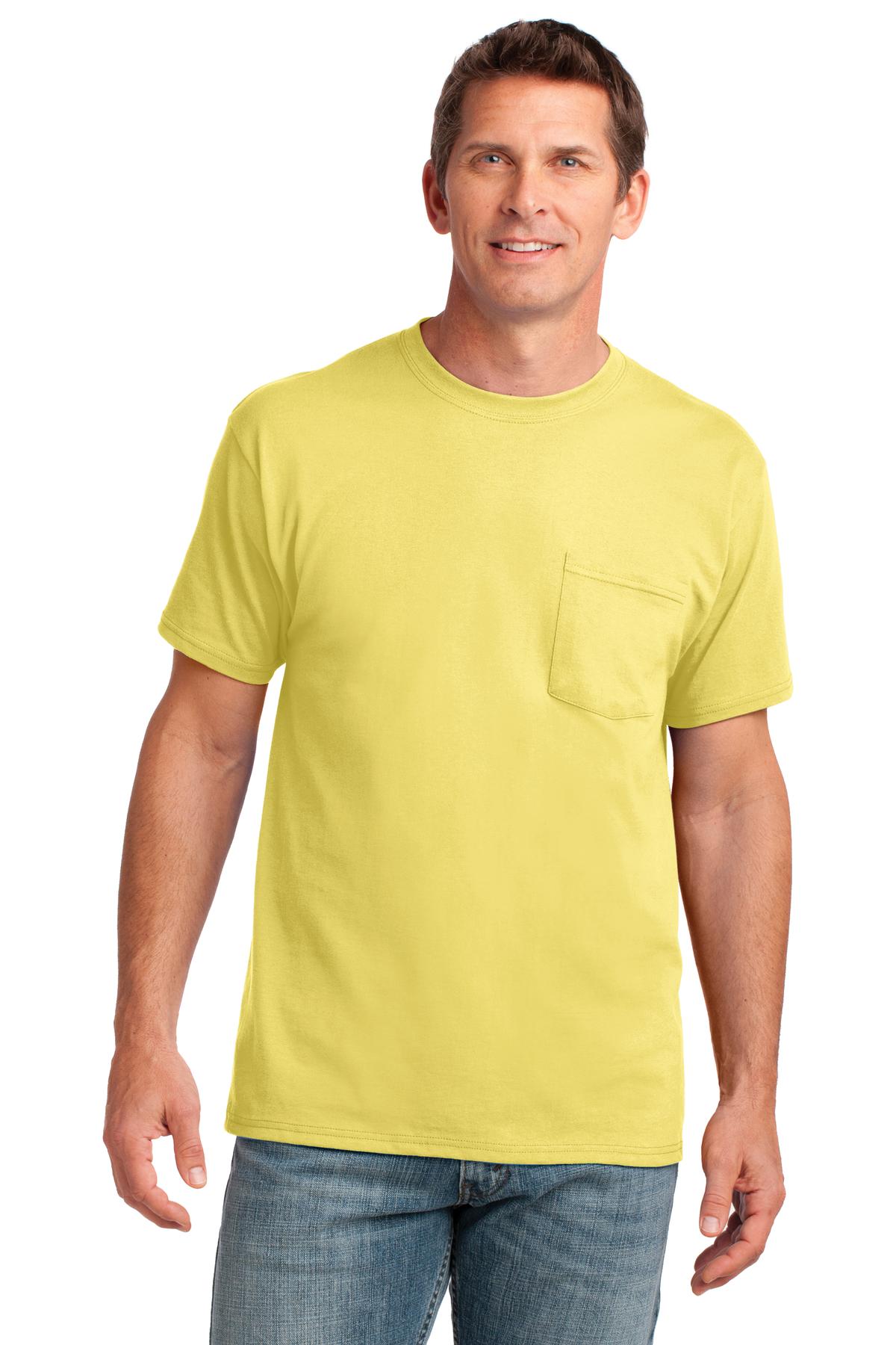 Port & Co ™  Core Cotton Pocket Tee. PC54P