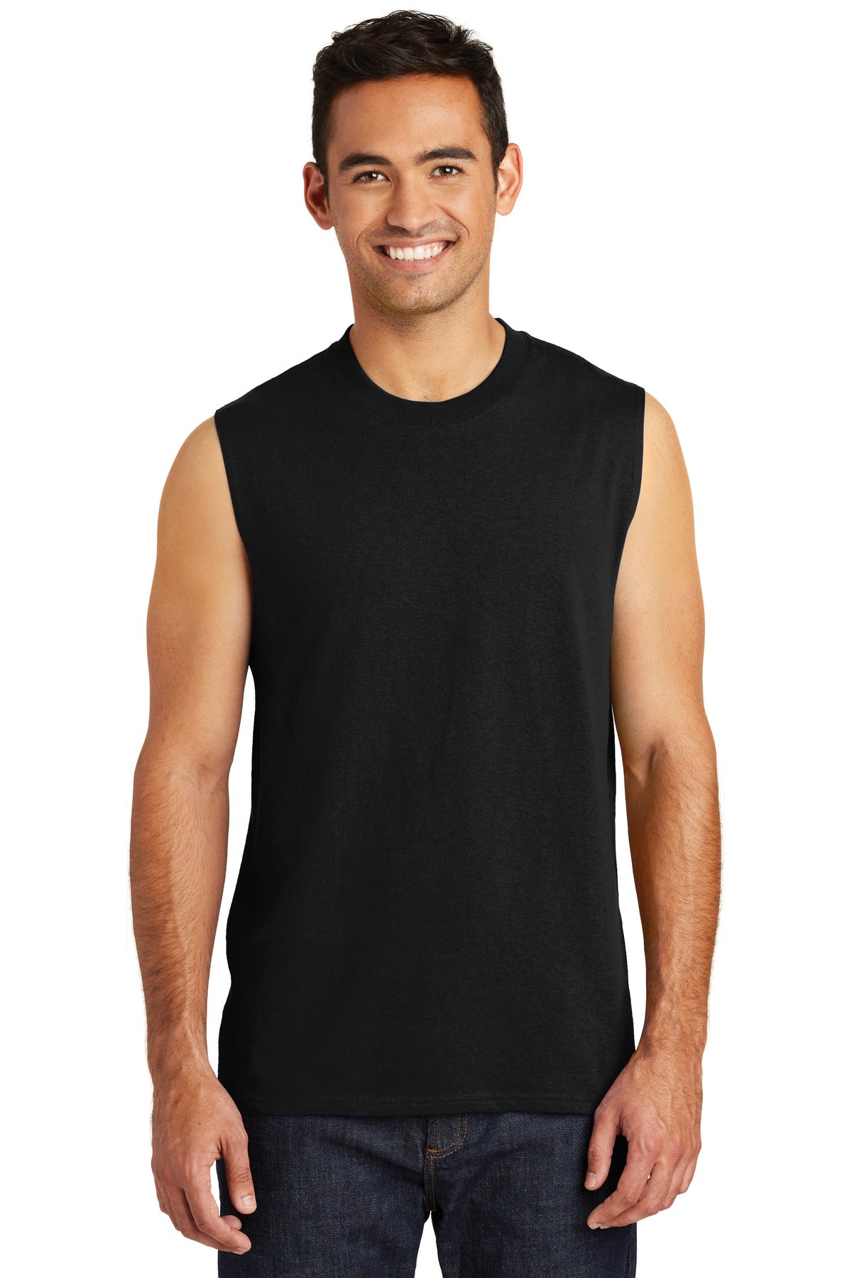 Port & Co ™  Core Cotton Sleeveless Tee. PC54SL