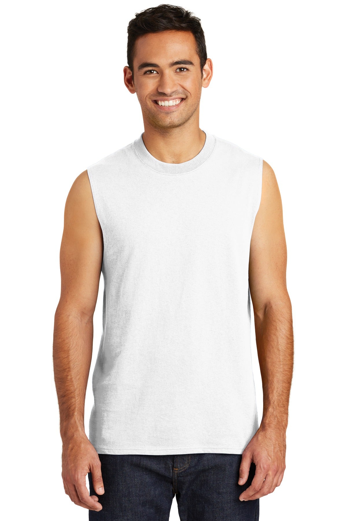 Port & Co ™  Core Cotton Sleeveless Tee. PC54SL