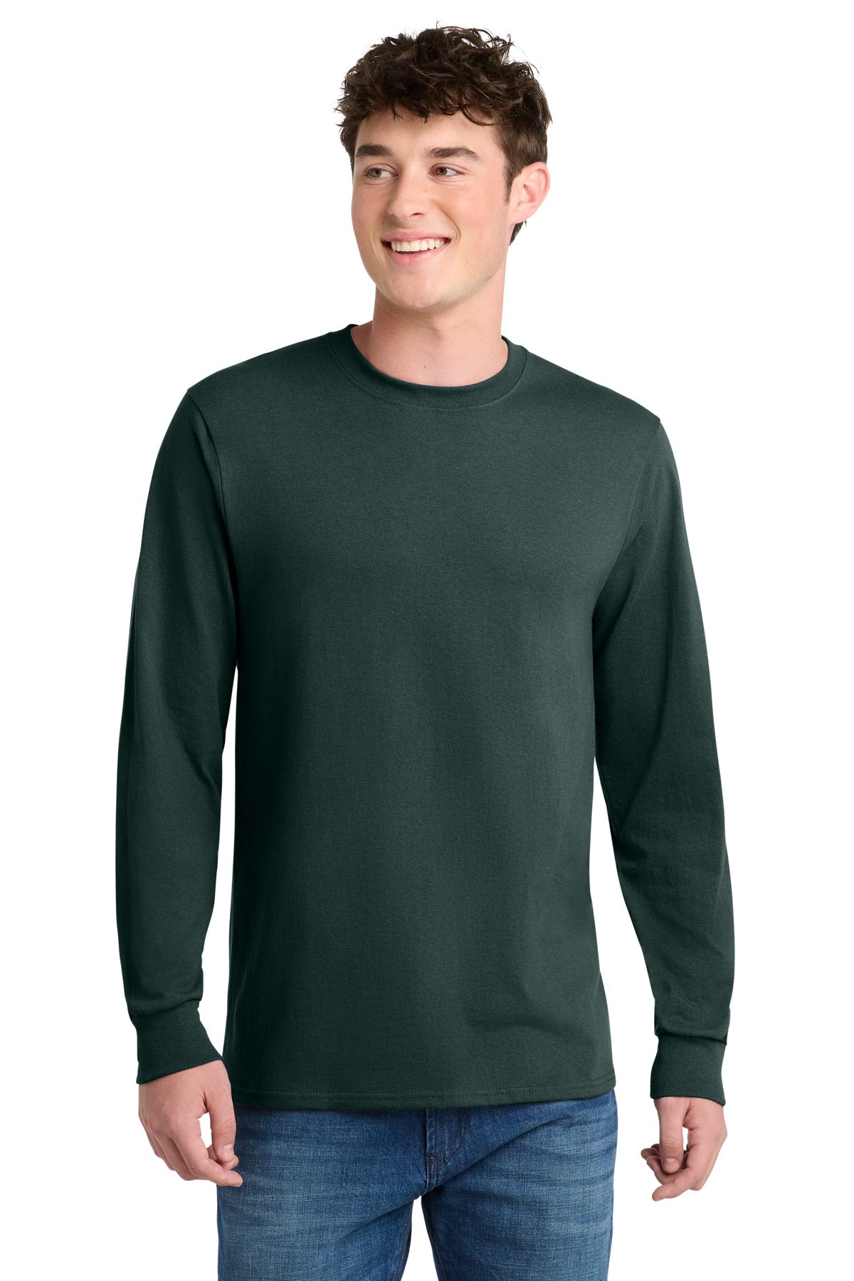 Port & Co ™  Tall Long Sleeve Core Blend Tee. PC55LST