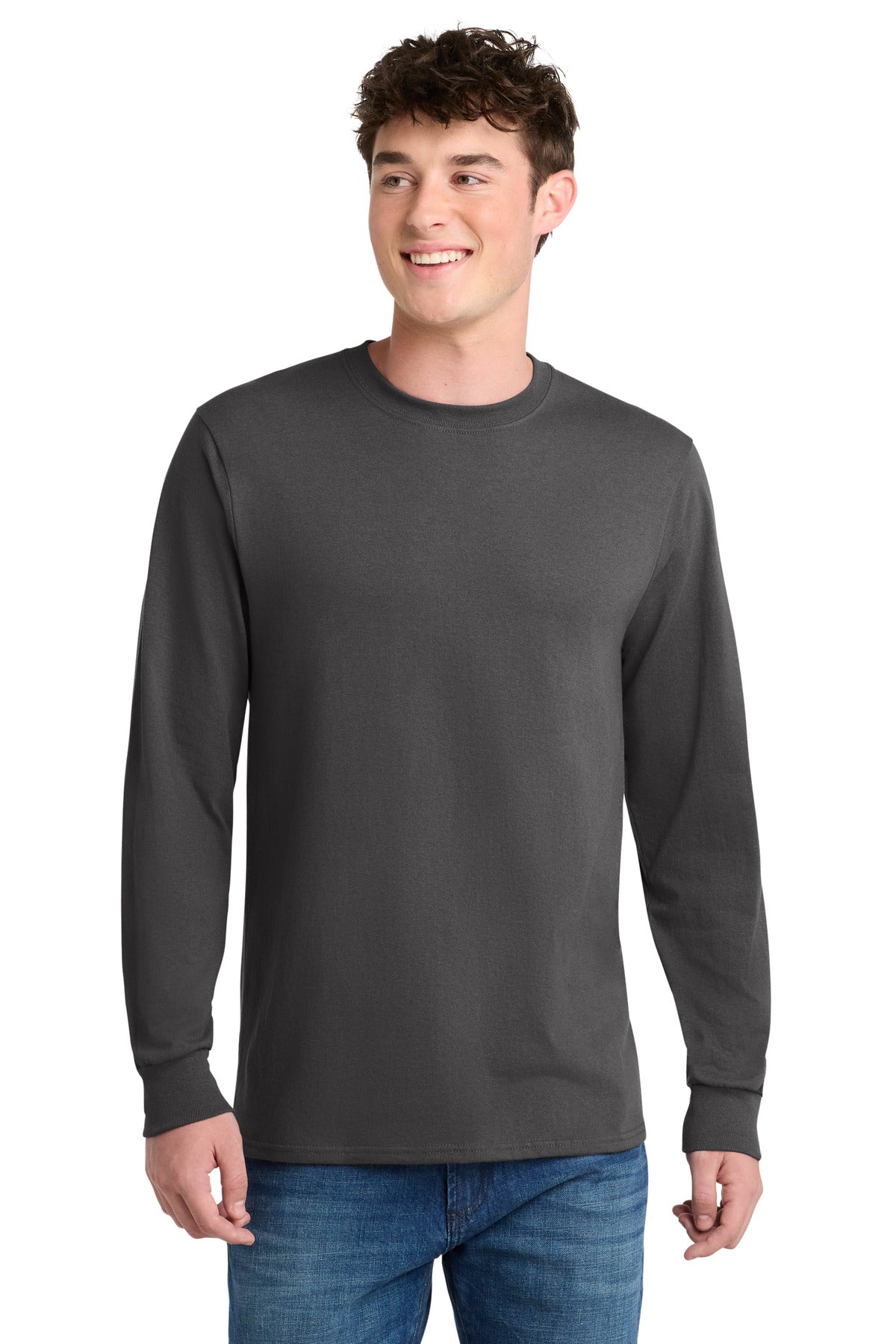 Port & Co ™  Tall Long Sleeve Core Blend Tee. PC55LST