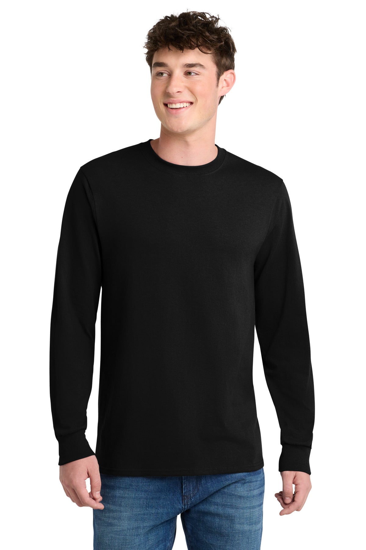 Port & Co ™  Tall Long Sleeve Core Blend Tee. PC55LST