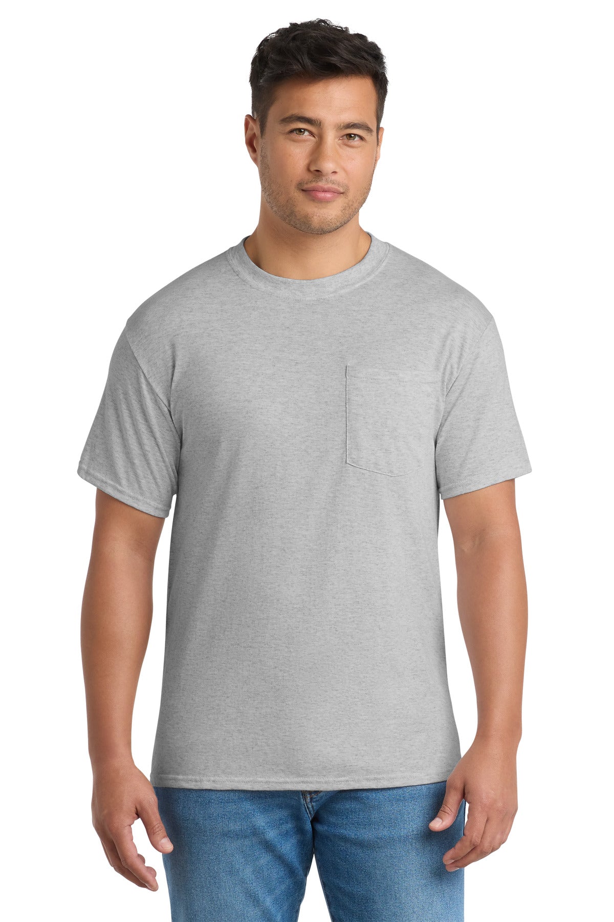 Port & Co ™  Tall Core Blend Pocket Tee. PC55PT