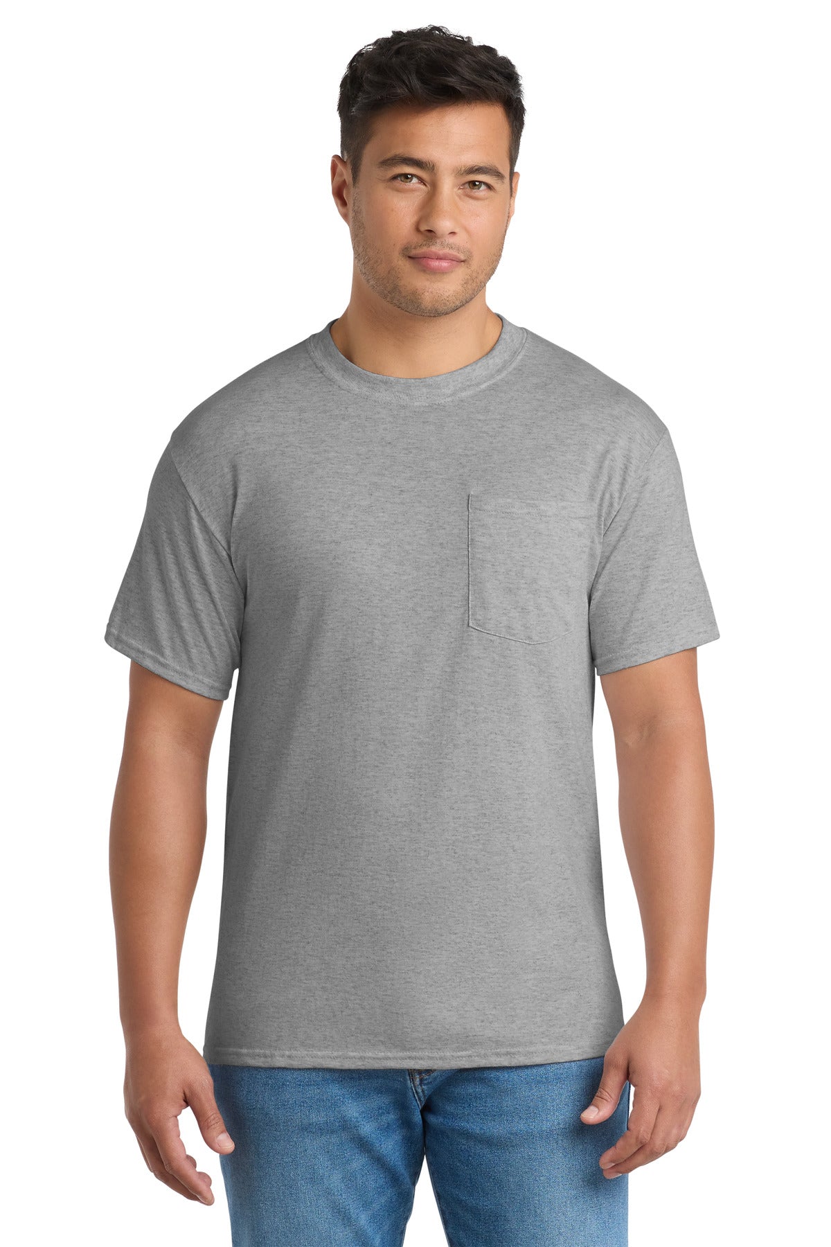 Port & Co ™  Tall Core Blend Pocket Tee. PC55PT