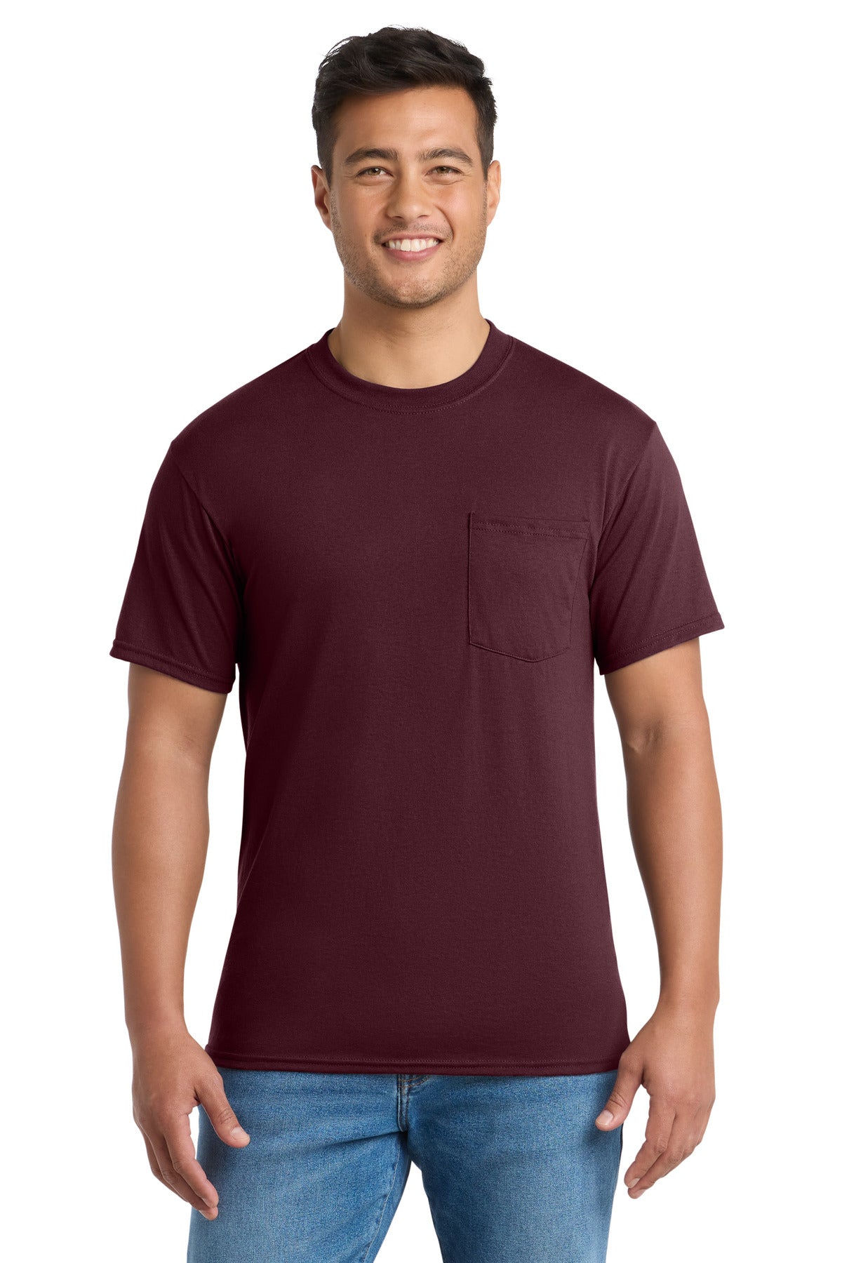 Port & Co ™  Tall Core Blend Pocket Tee. PC55PT