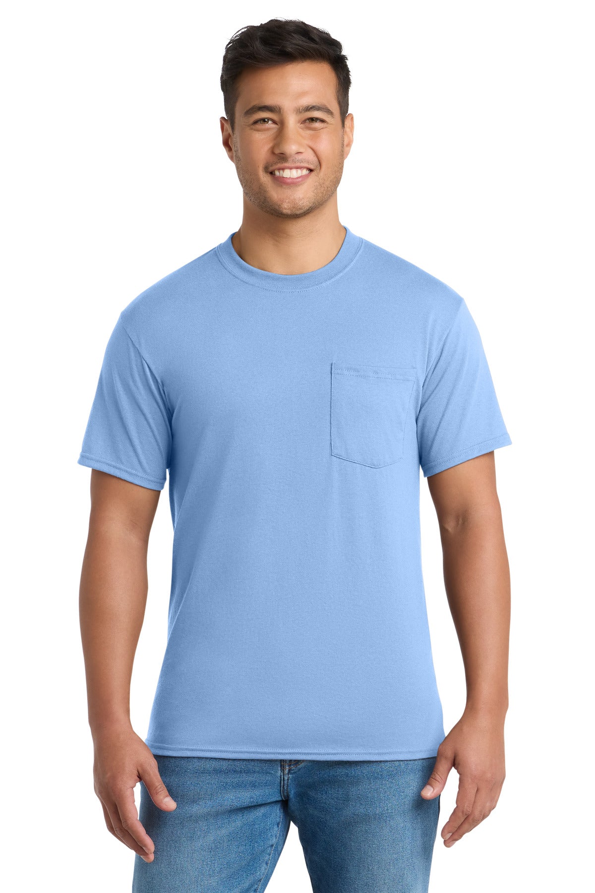 Port & Co ™  Tall Core Blend Pocket Tee. PC55PT