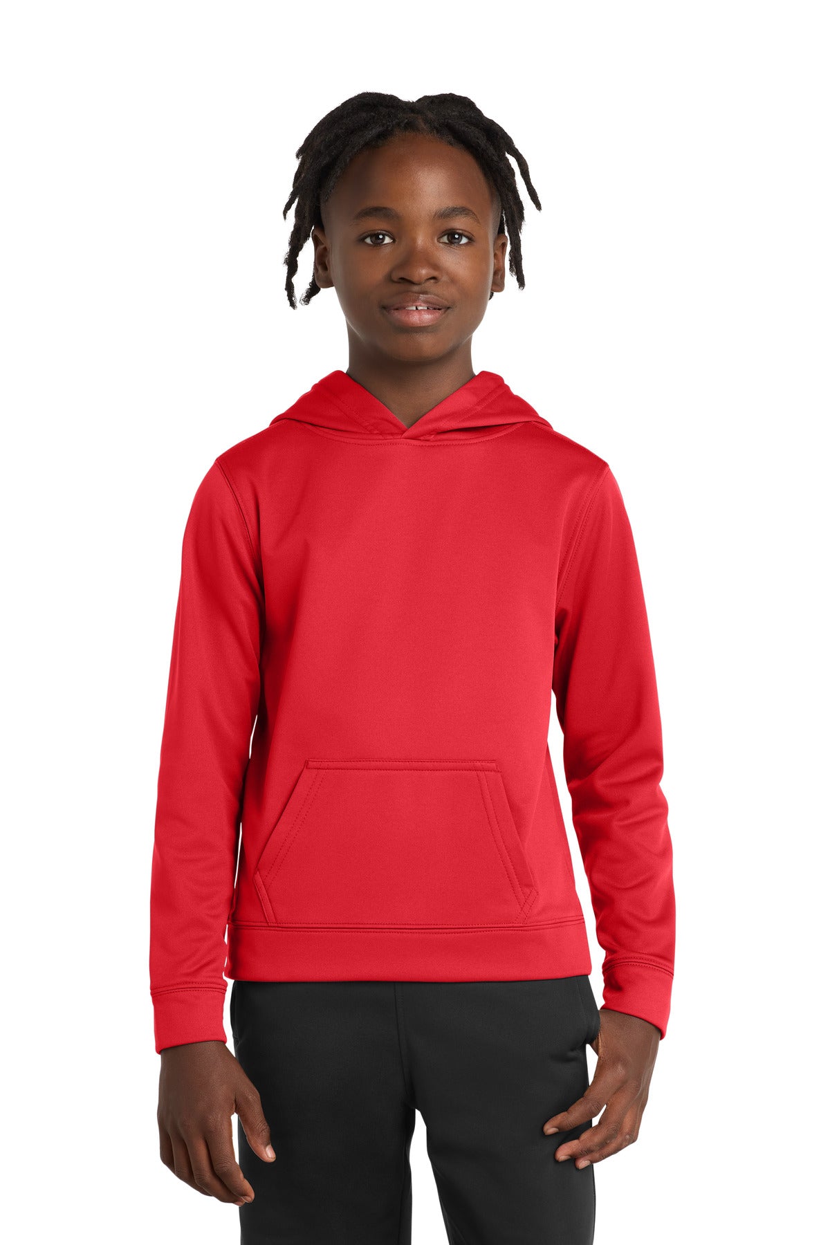 Port & Co ™  Youth Performance Fleece Pullover Hooded Sweatshirt. PC590YH