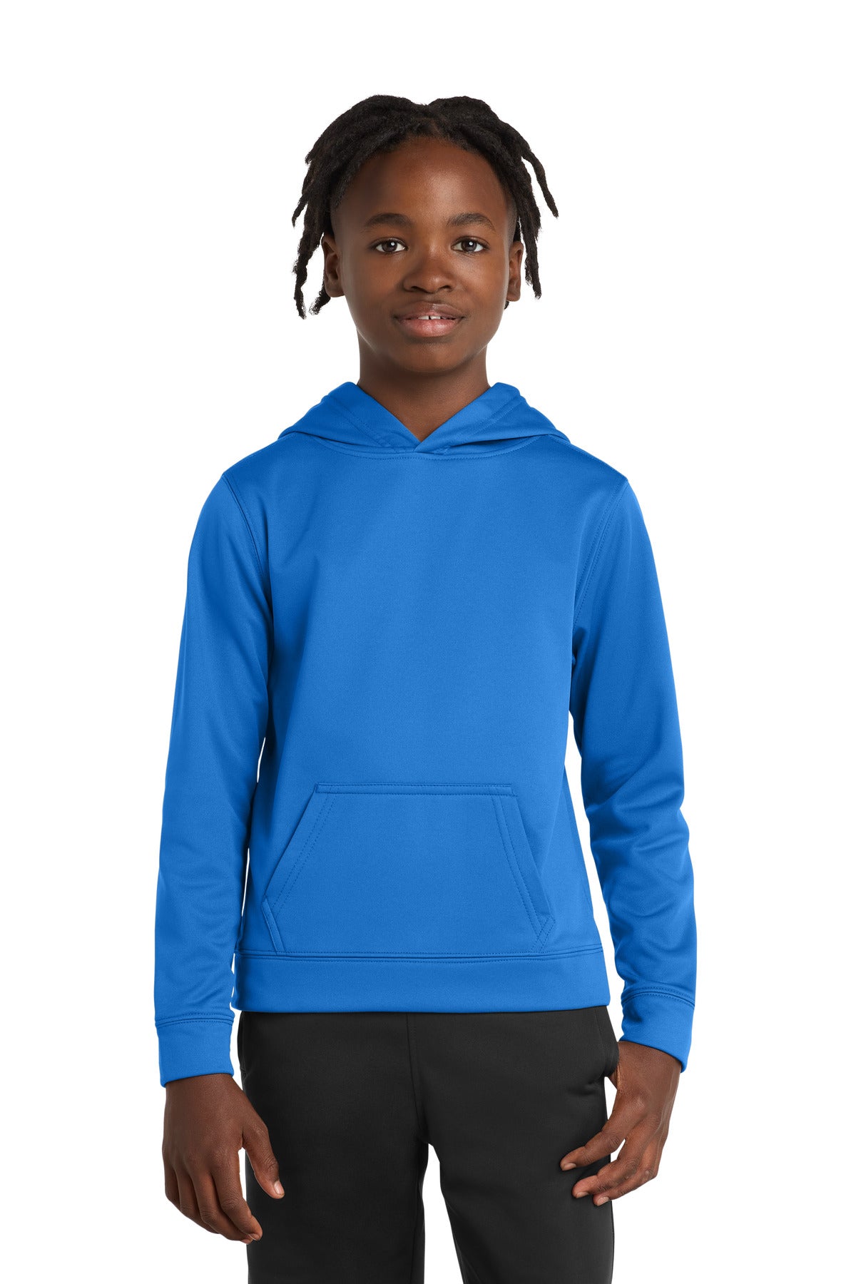 Port & Co ™  Youth Performance Fleece Pullover Hooded Sweatshirt. PC590YH