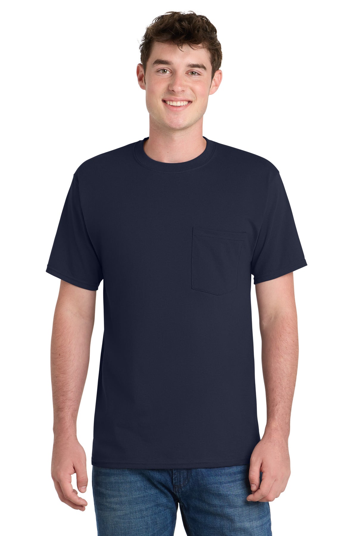 Port & Co ™  Tall Essential Pocket Tee. PC61PT