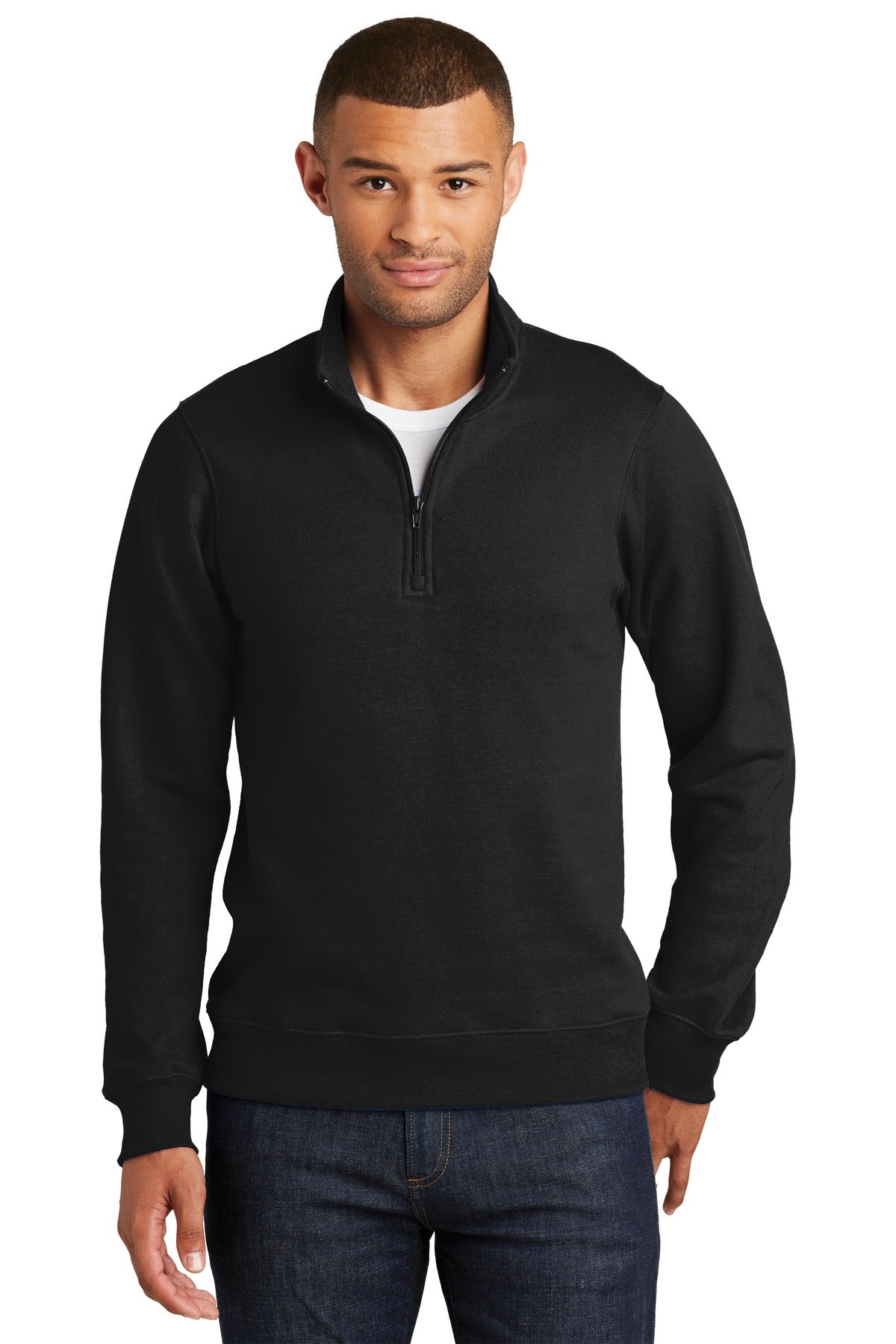 Port & Co ™  Fan Favorite Fleece 1/4-Zip Pullover Sweatshirt. PC850Q