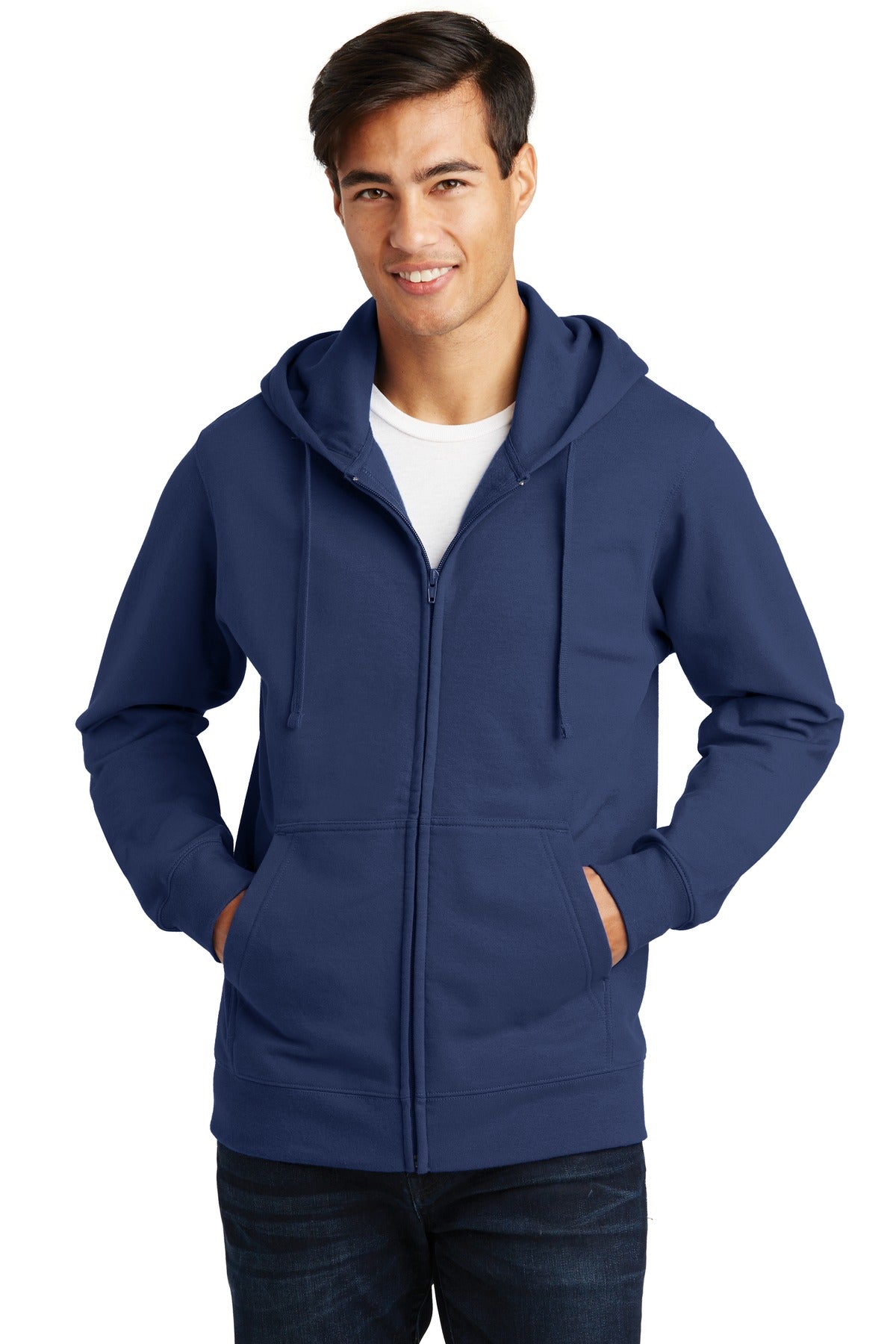 Port & Co ™  Fan Favorite Fleece Full-Zip Hooded Sweatshirt. PC850ZH