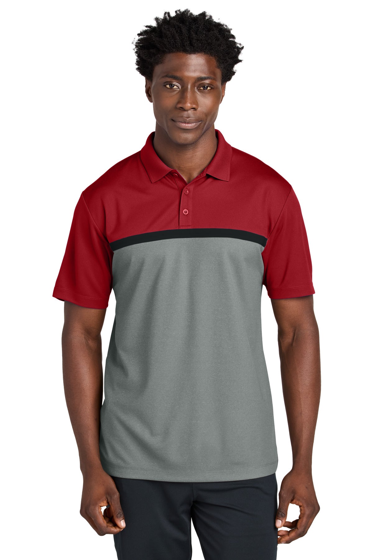 Sport-Tek ®  UV Micropique Colorblock Polo ST741