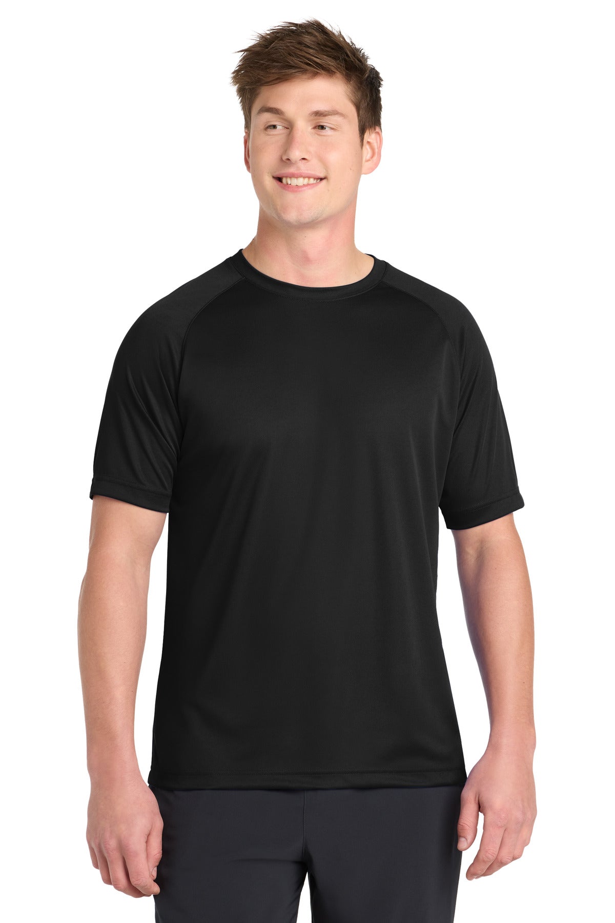 Sport-Tek ®  Dry Zone ®  Short Sleeve Raglan T-Shirt. T473