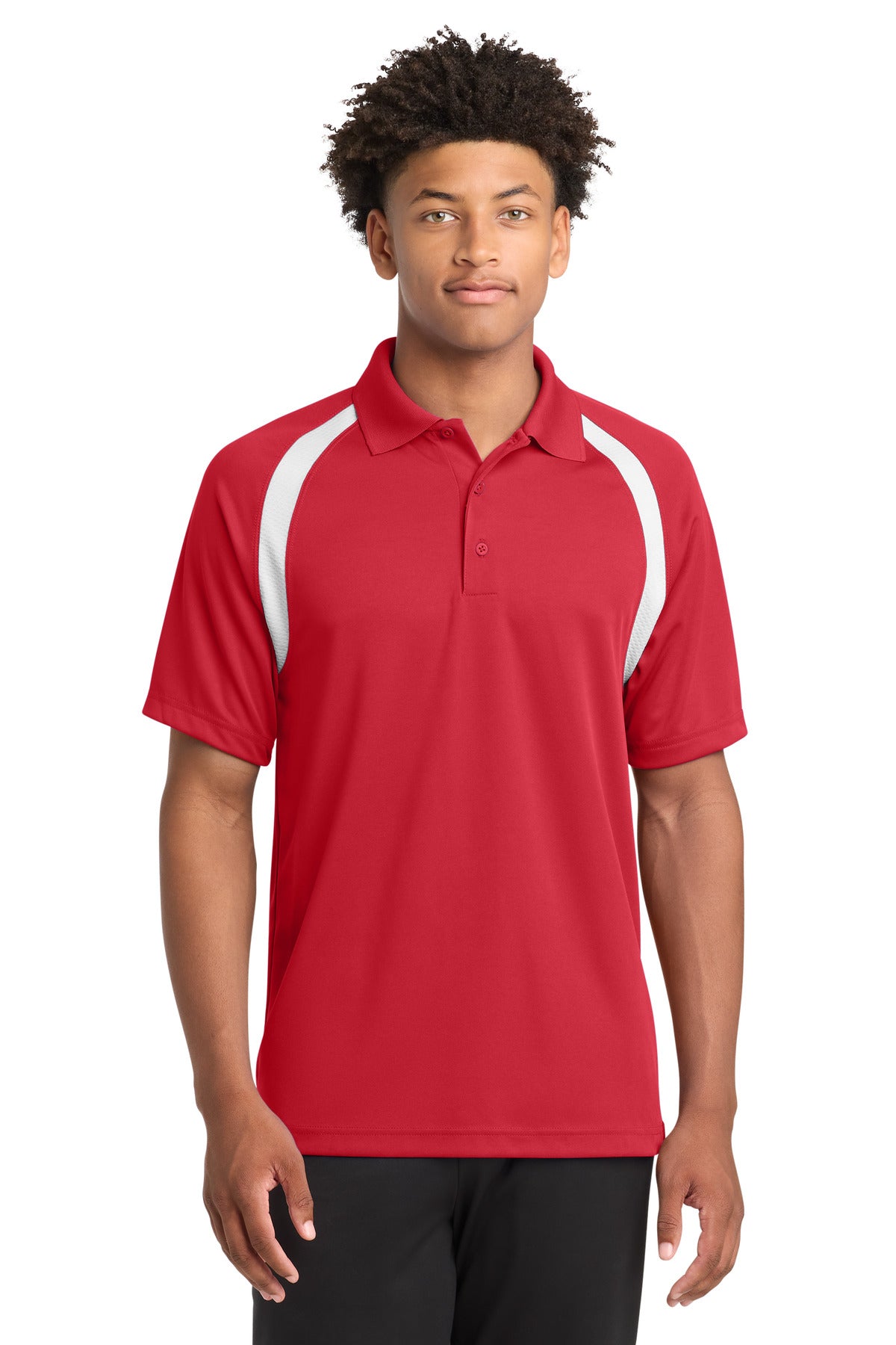 Sport-Tek ®  Dry Zone ®  Colorblock Raglan Polo. T476