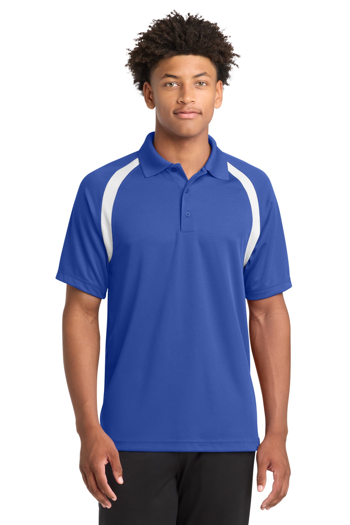Sport-Tek ®  Dry Zone ®  Colorblock Raglan Polo. T476