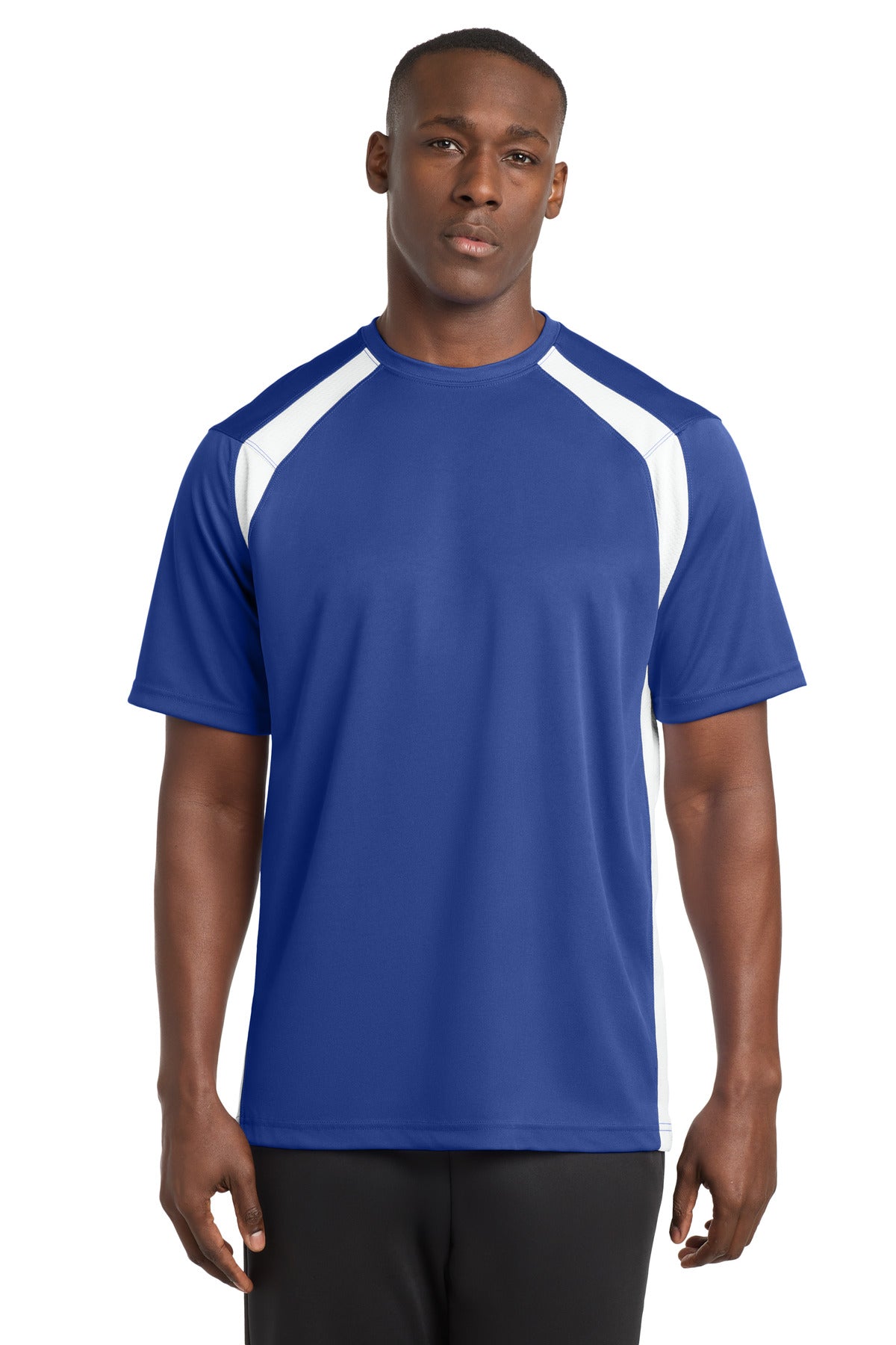 Sport-Tek ®  Dry Zone ®  Colorblock Crew. T478