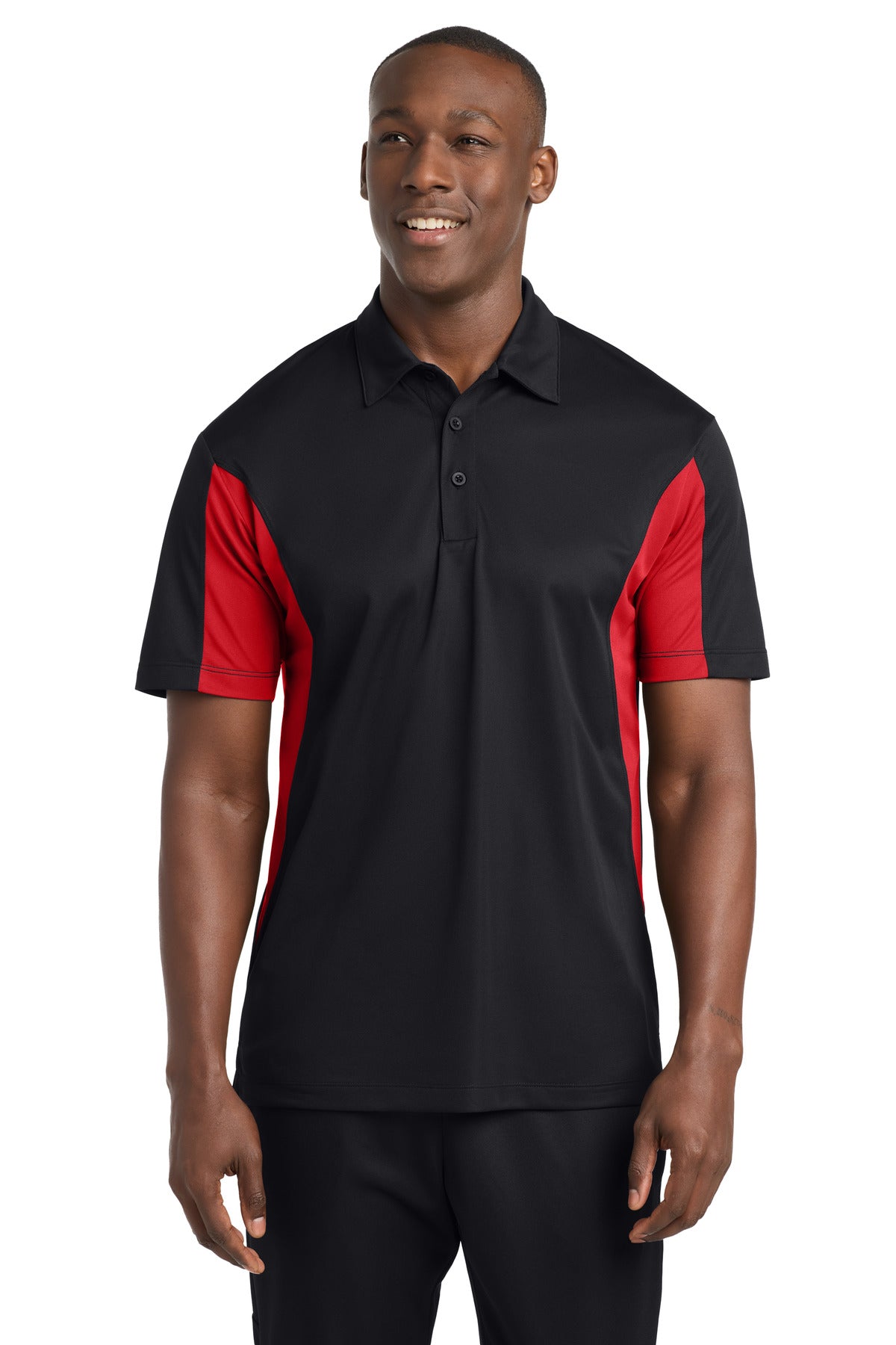 Sport-Tek ®  Tall Side Blocked Micropique Sport-Wick ®  Polo. TST655