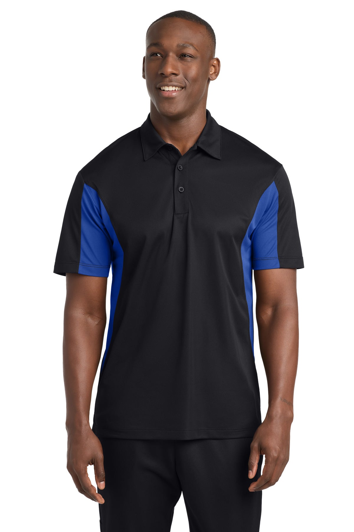 Sport-Tek ®  Tall Side Blocked Micropique Sport-Wick ®  Polo. TST655