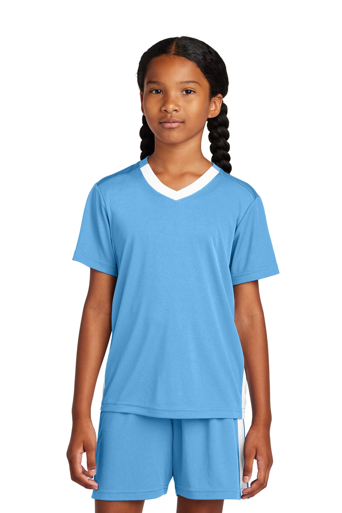 Sport-Tek ®  Youth Competitor ™  United V-Neck YST101