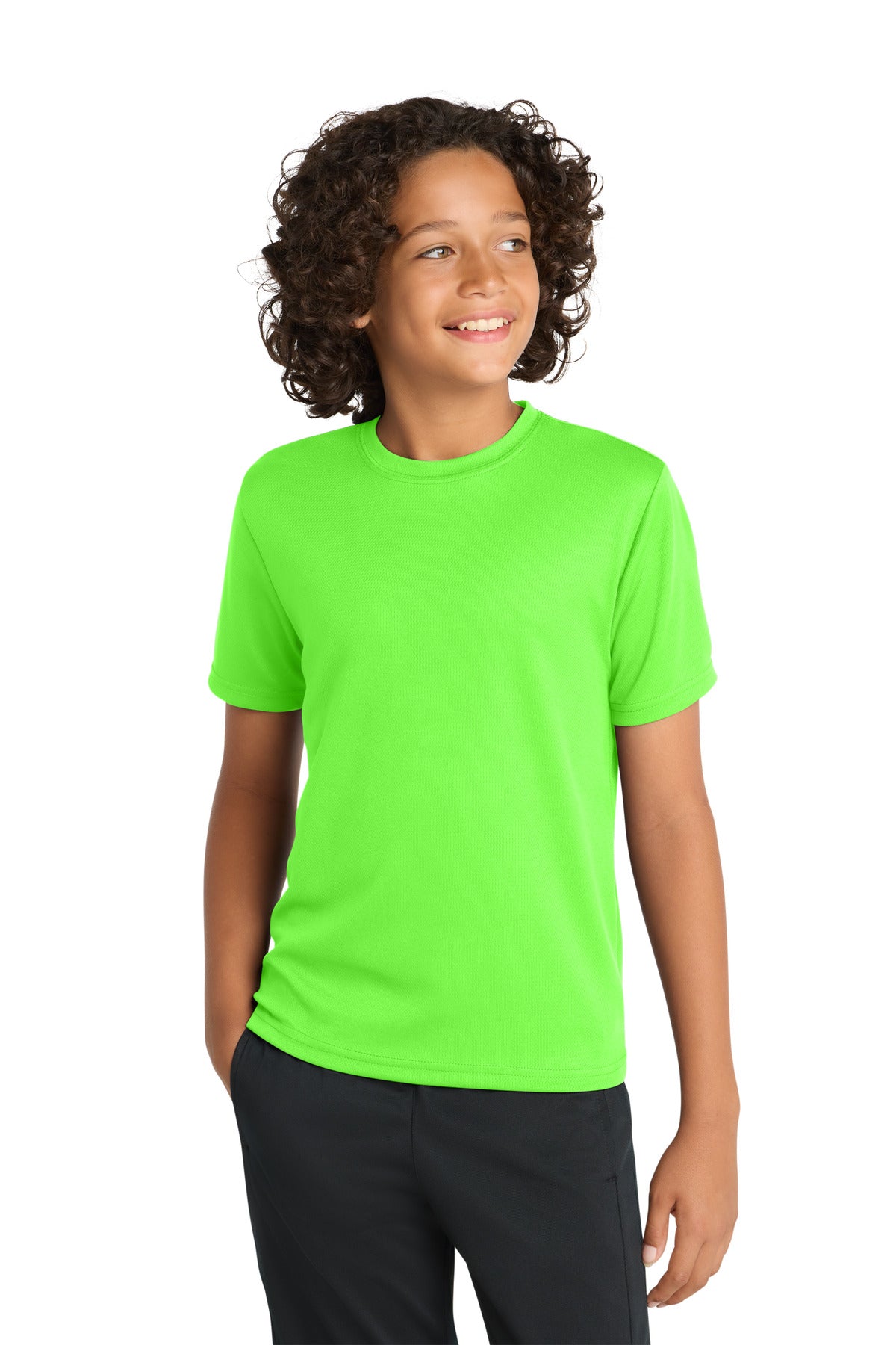 Sport-Tek ®  Youth PosiCharge ®  RacerMesh® Tee. YST340