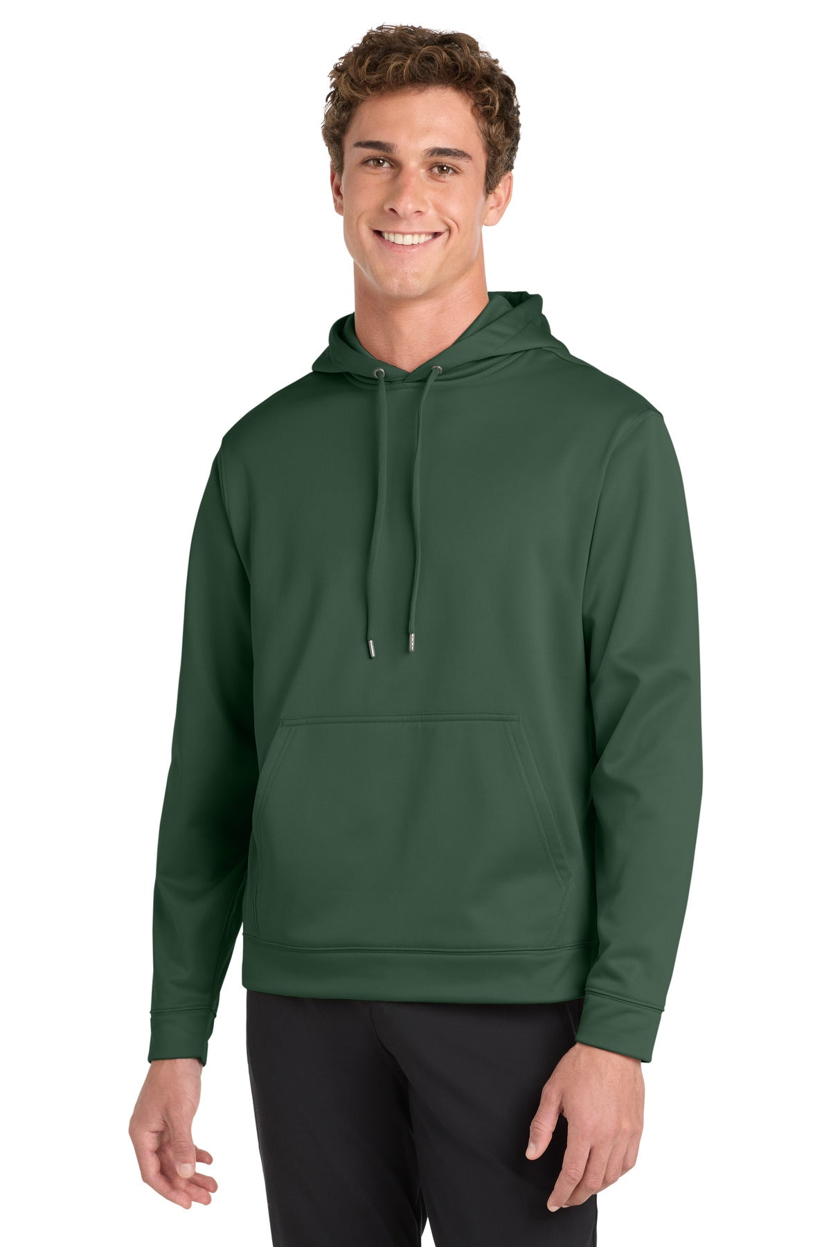 Sport-Tek ®  Sport-Wick ®  Fleece Hooded Pullover.  F244