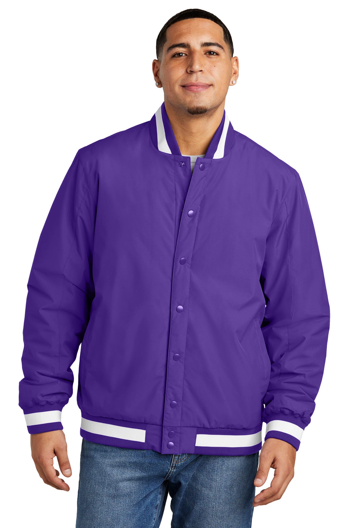Sport-Tek ®  Insulated Varsity Jacket JST58