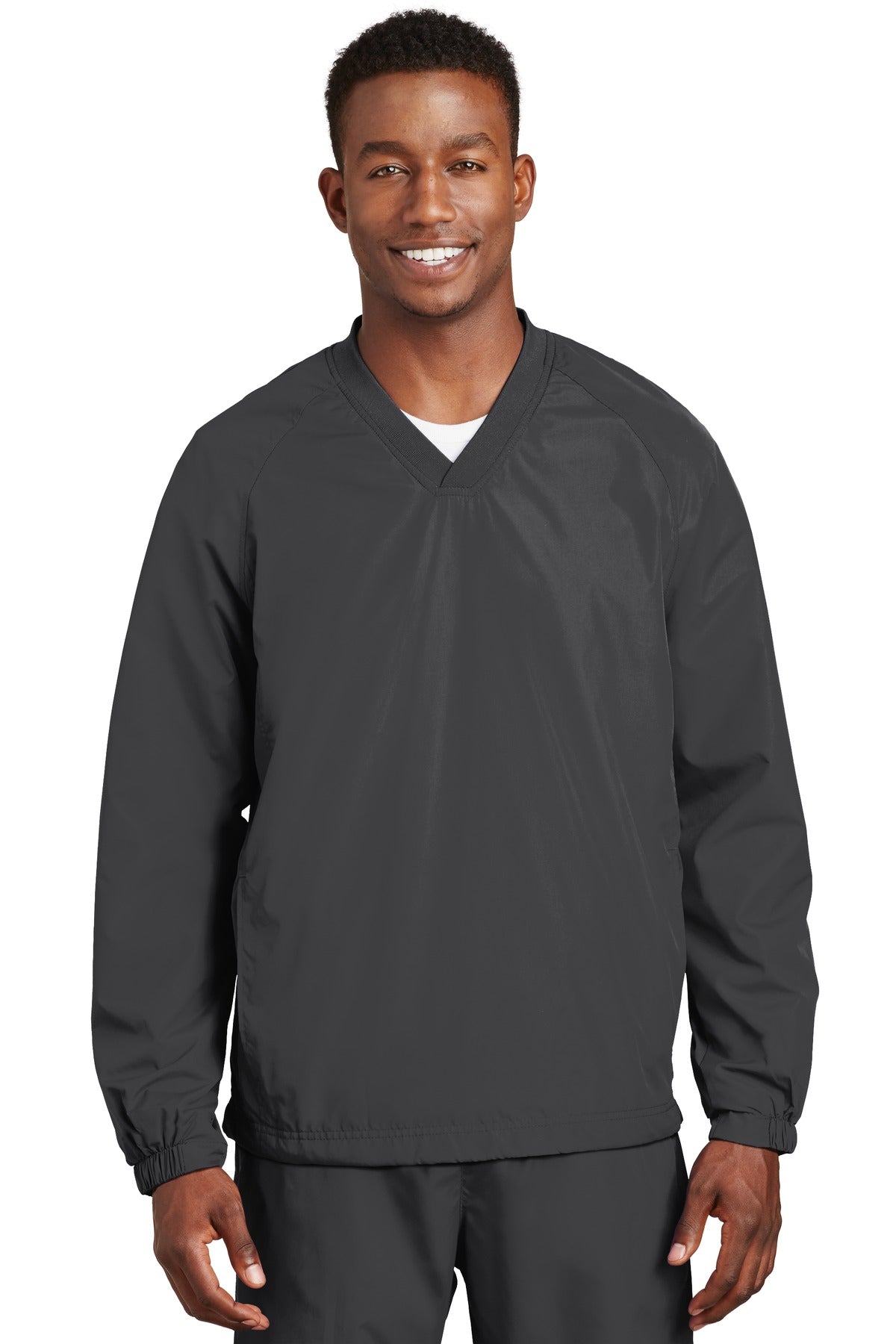 Sport-Tek ®  V-Neck Raglan Wind Shirt. JST72