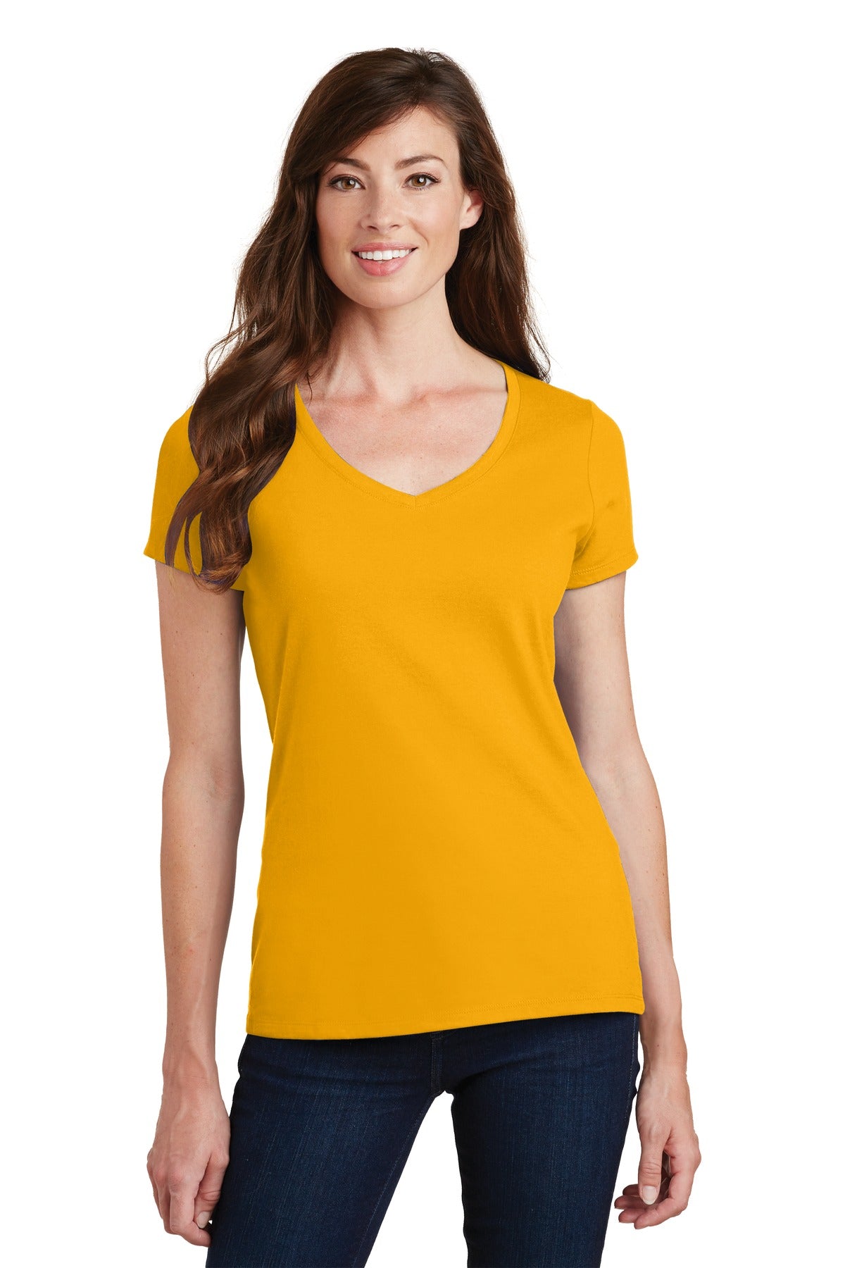 Port & Co ™  Women's Fan Favorite V-Neck Tee. LPC450V