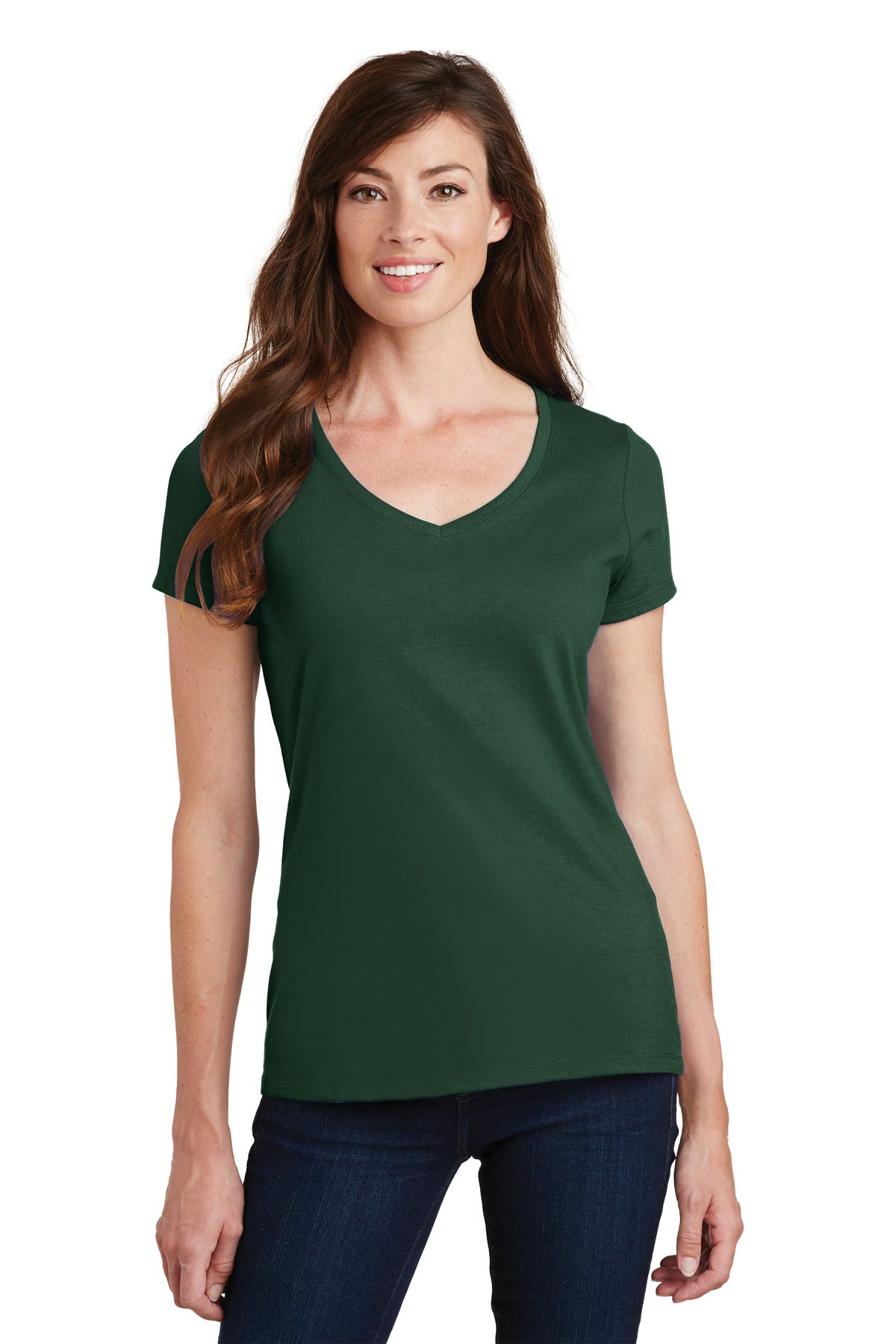 Port & Co ™  Women's Fan Favorite V-Neck Tee. LPC450V