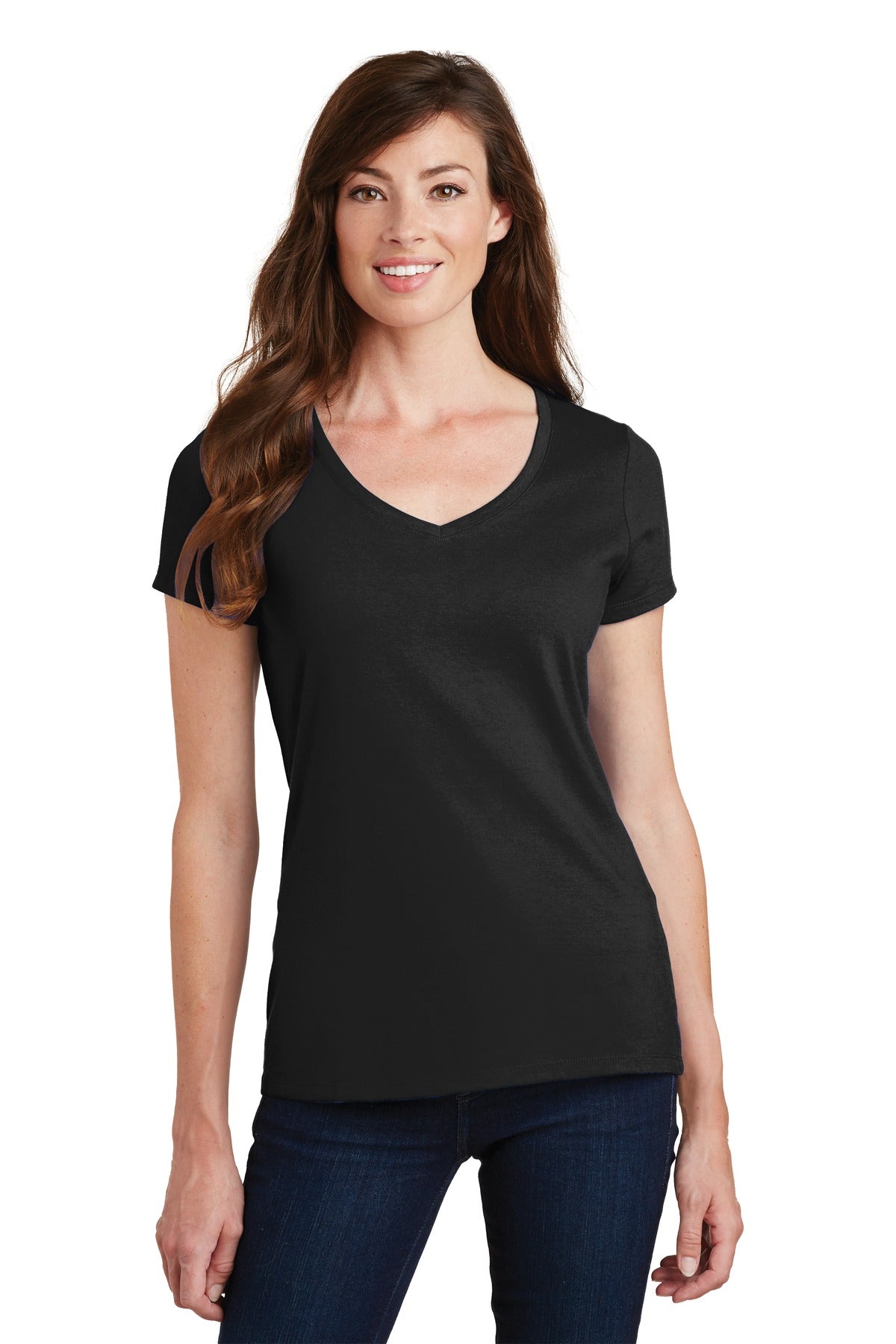 Port & Co ™  Women's Fan Favorite V-Neck Tee. LPC450V