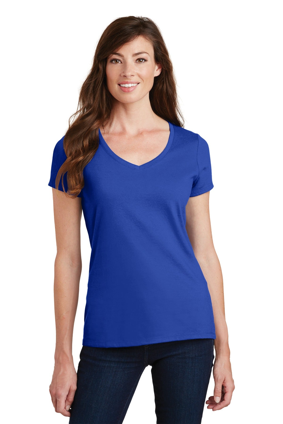 Port & Co ™  Women's Fan Favorite V-Neck Tee. LPC450V