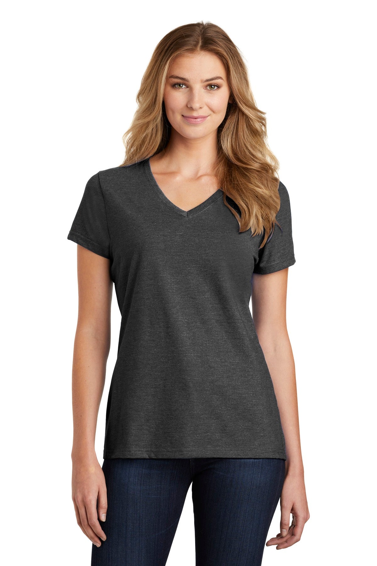 Port & Co ™  Women's Fan Favorite ™  Blend V-Neck Tee. LPC455V